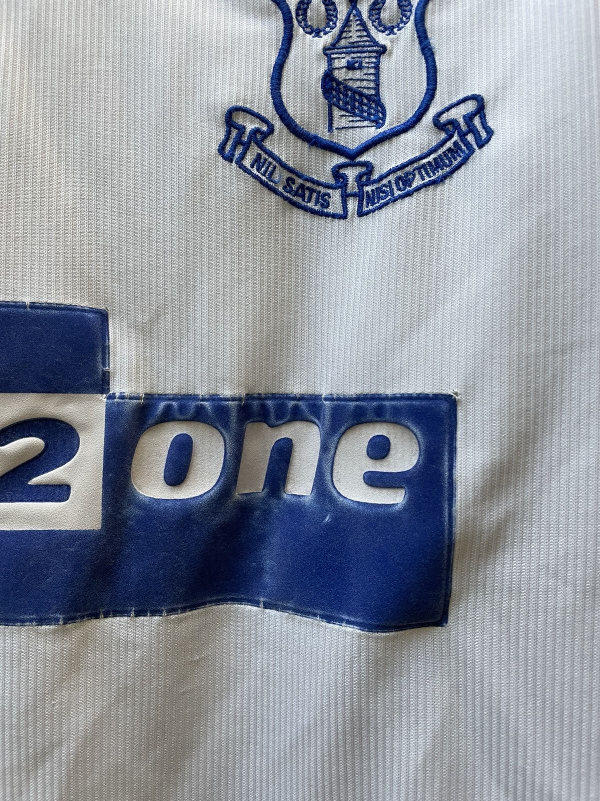 Umbro × Vintage EVERTON 1998 1999 AWAY FOOTBALL SHIRT SOCCER JERSEY UMBRO Size US M / EU 48-50 / 2 - 5 Thumbnail
