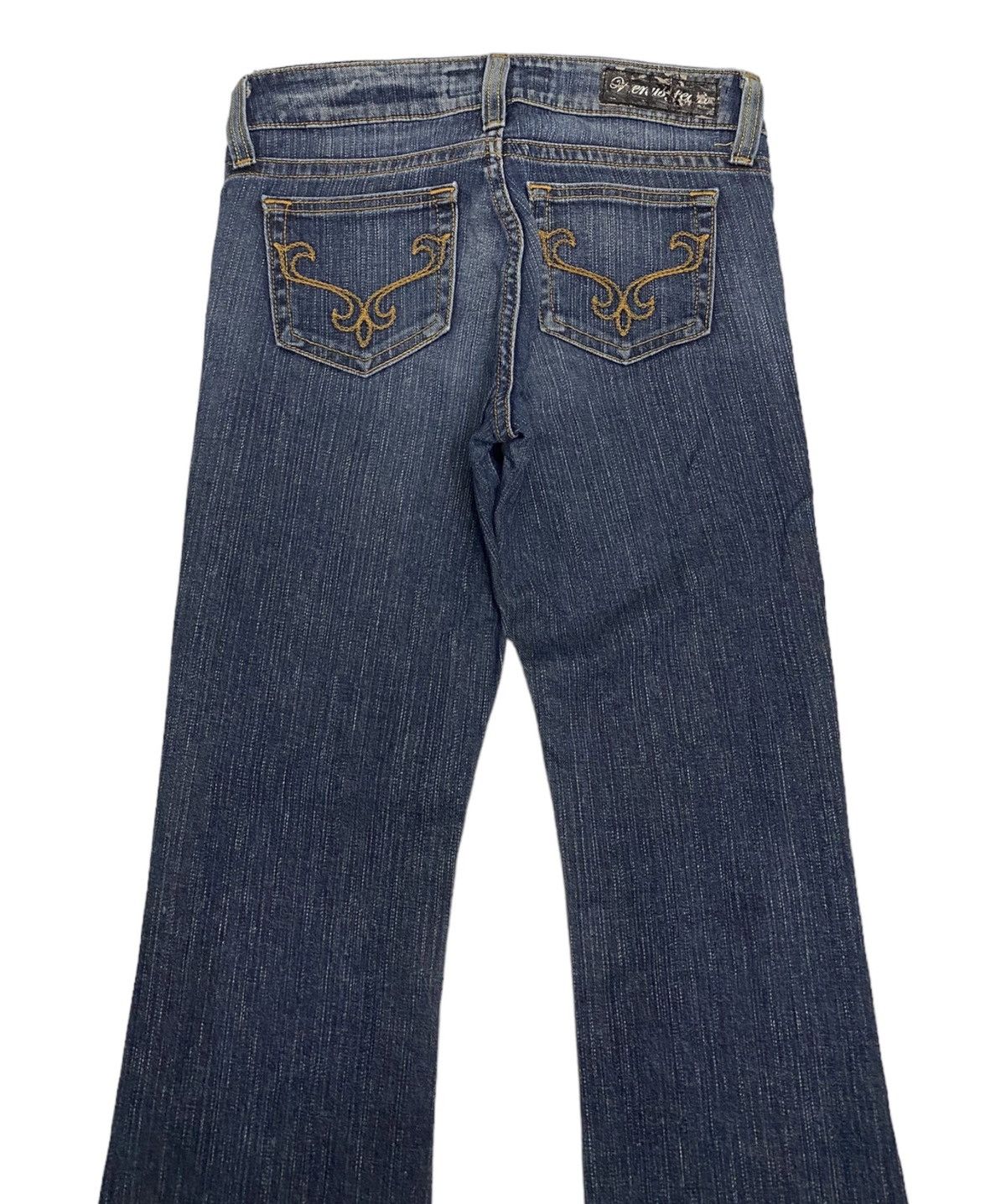 Edwin FLARE JEANS EDWIN VIENUS BOOTCUT DISTRESSED DENIM Size 28" / US 6 / IT 42 - 6 Thumbnail