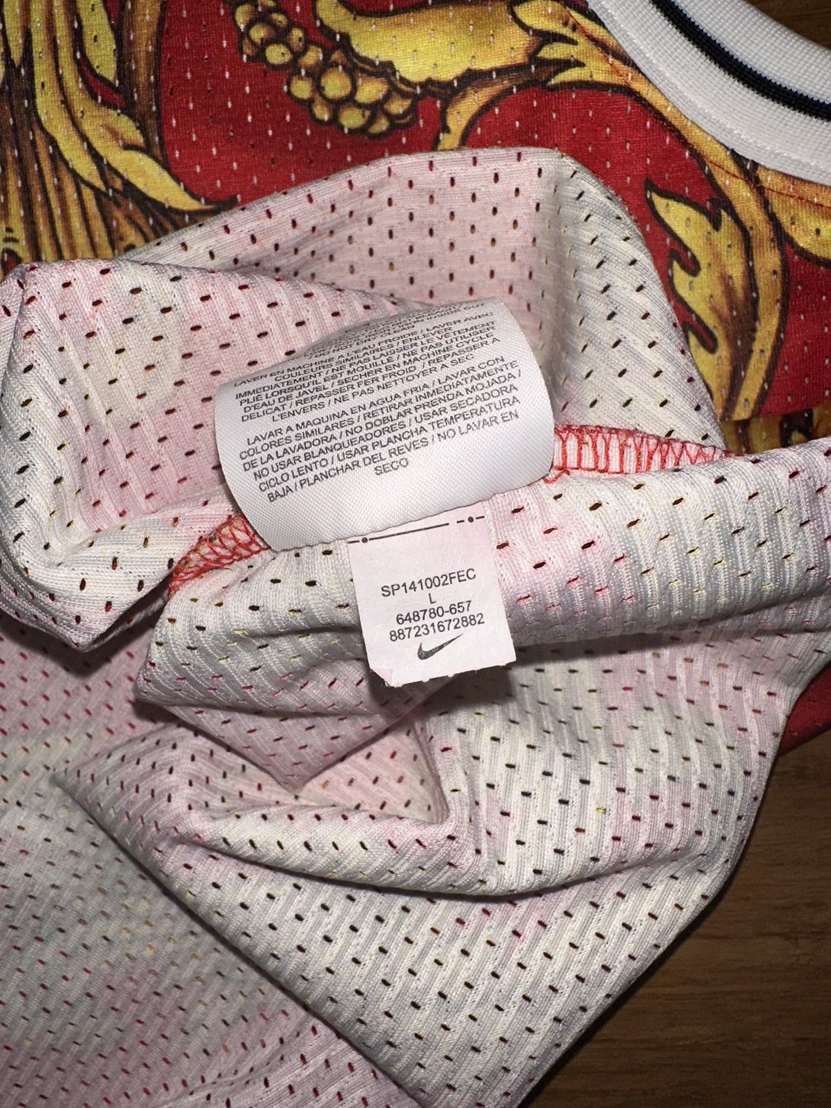 Nike × Supreme 2014 supreme nike foamposite jersey Size US L / EU 52-54 / 3 - 6 Thumbnail