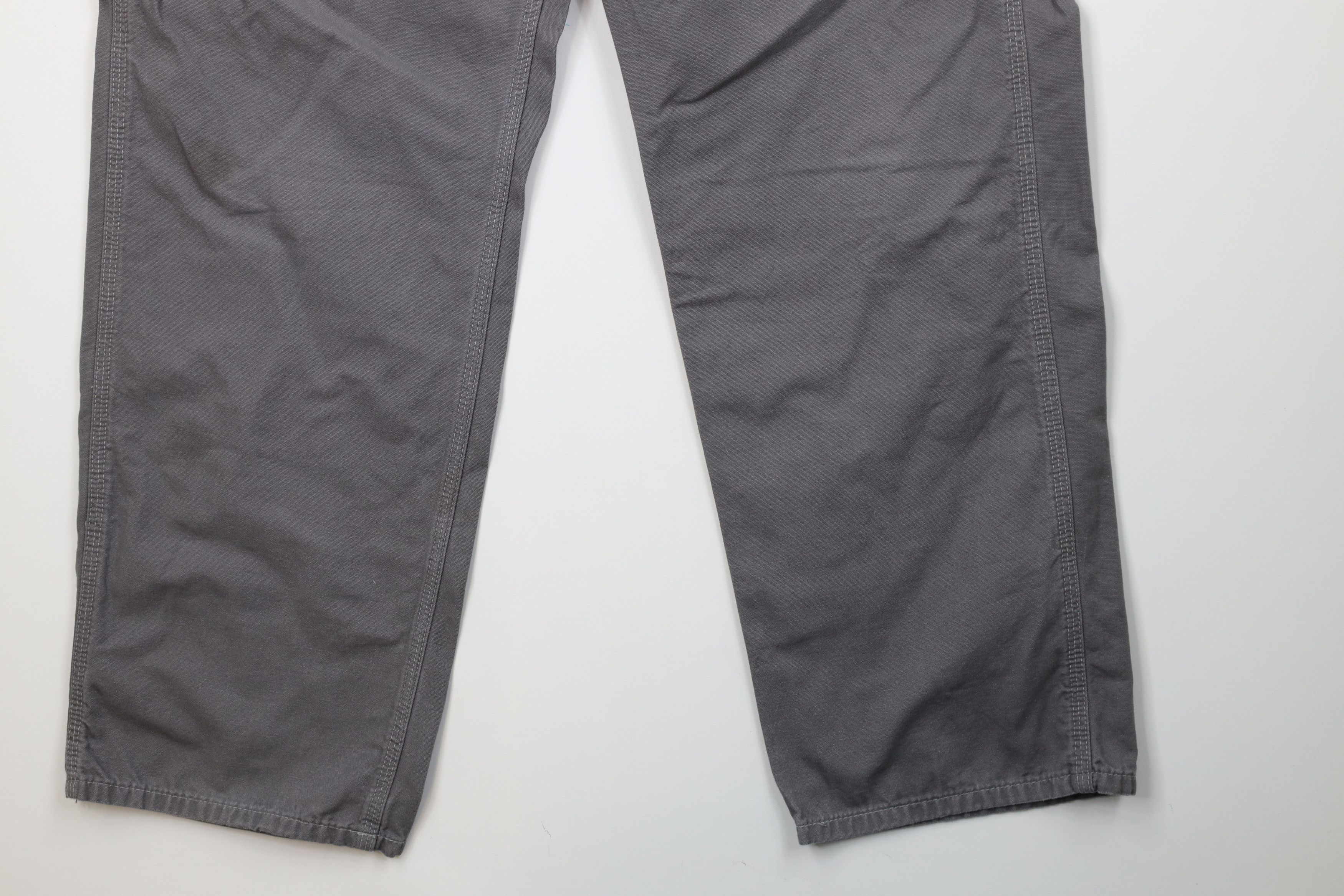 Carhartt Vintage Y2K Carhartt Wide Leg Canvas Dungaree Pants Cotton Size US 32 / EU 48 - 5 Thumbnail