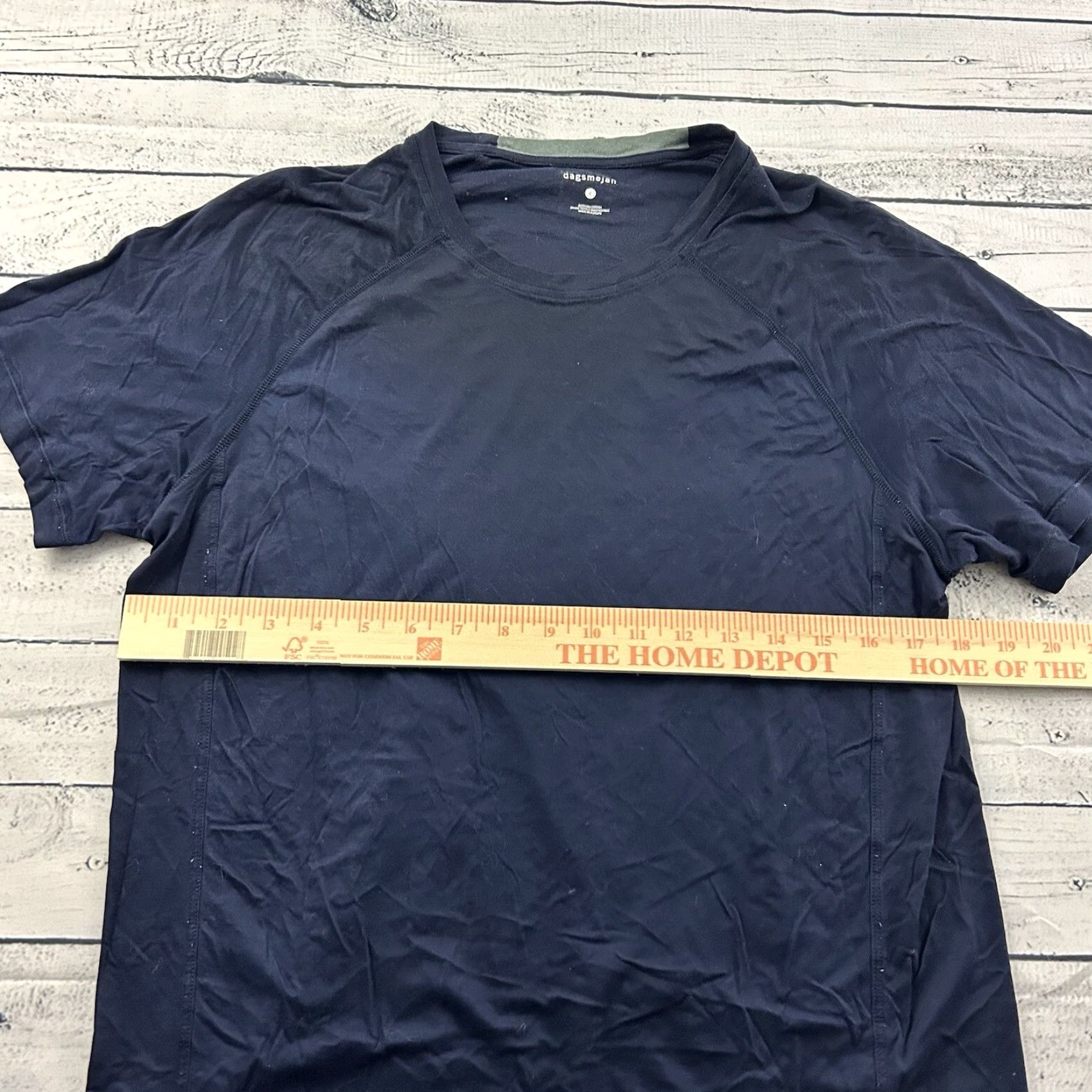 Vintage Dagsmejan T-Shirt Men L Blue Short Sleeve Shirt Mens Large Blue Size US L / EU 52-54 / 3 - 4 Thumbnail