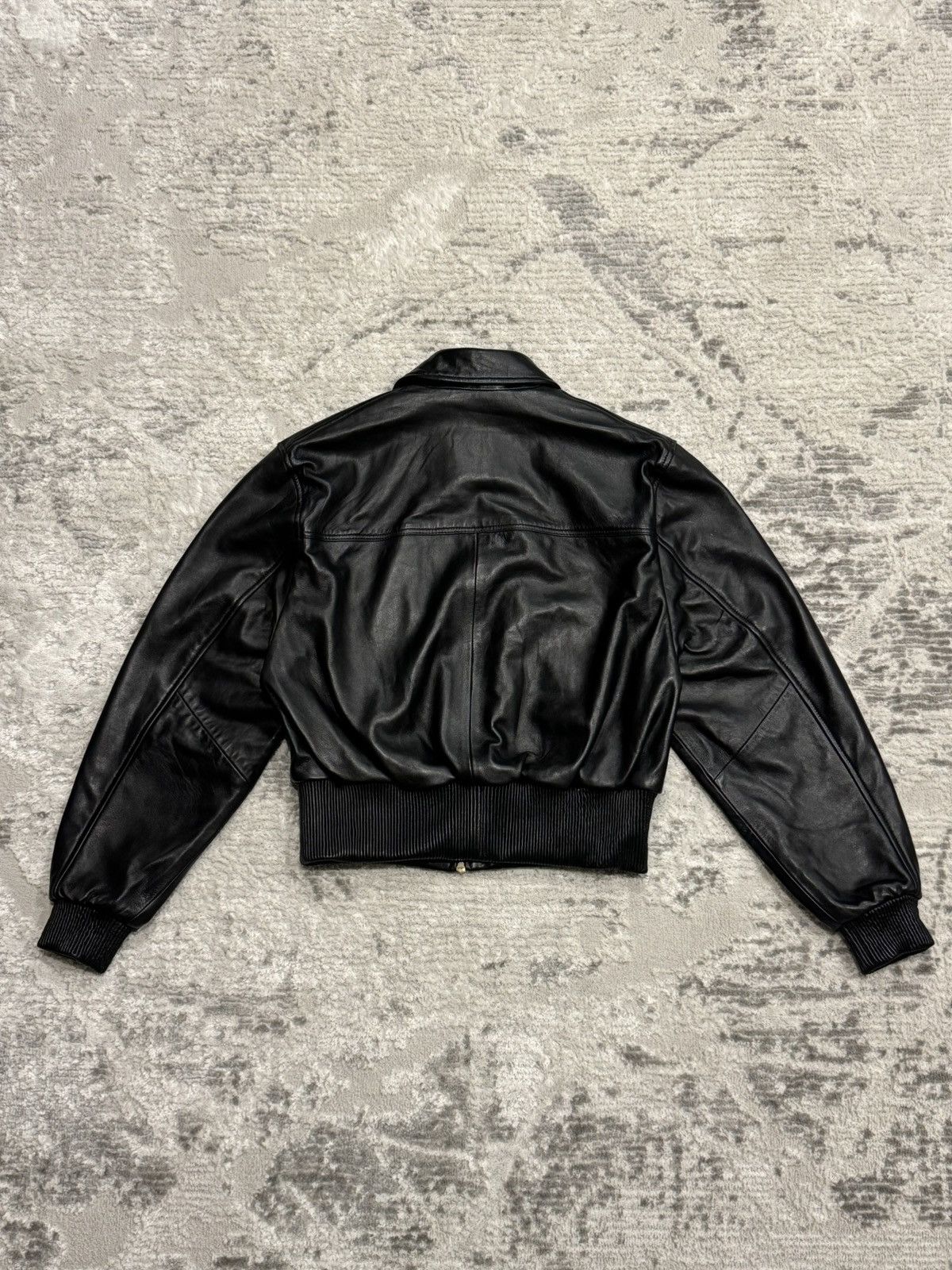 Willy Chavarria Willy Chavarria x Zara Cropped Fit Nappa Leather Jacket Size US M / EU 48-50 / 2 - 2 Thumbnail