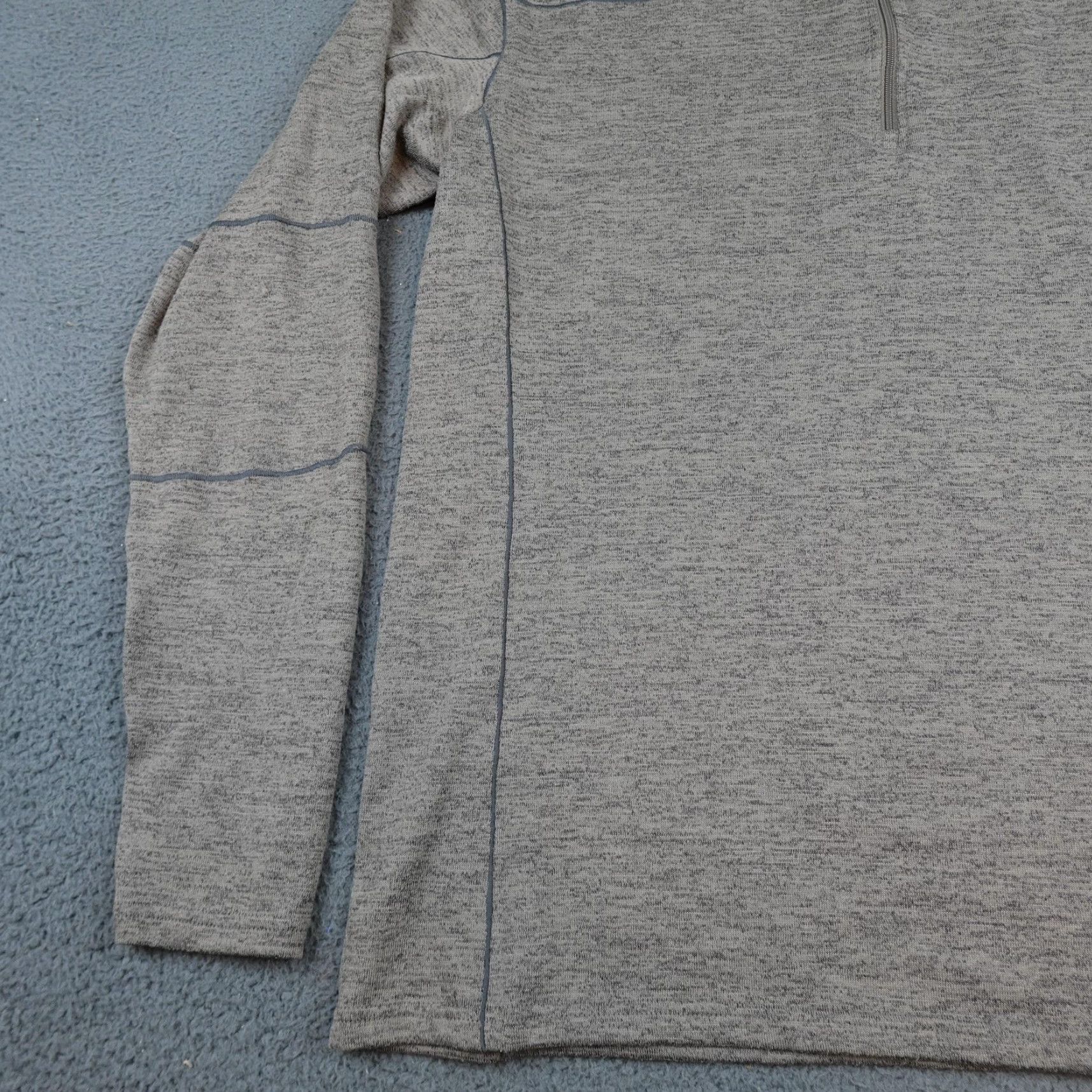 Vintage Kuhl Ryzer 1/4 Zip Pullover Mens 2XL Gray Mock Neck Hiking Shirt 3112 Size US XXL / EU 58 / 5 - 3 Thumbnail