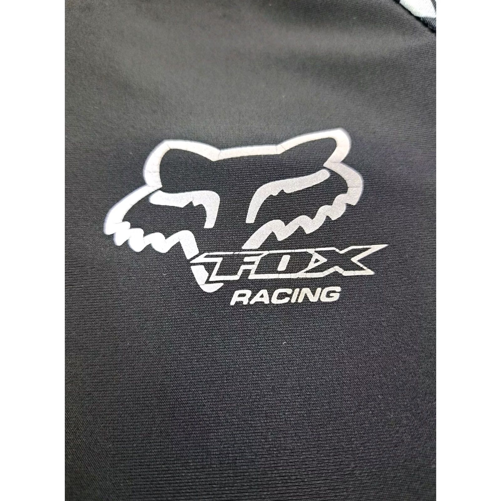 Fox Racing FOX Racing Short Sleeve Jersey MTB 1/3 Zip Back Pockets XL Black Mens Technical Fox Racing Size US XL / EU 56 / 4 - 5 Thumbnail