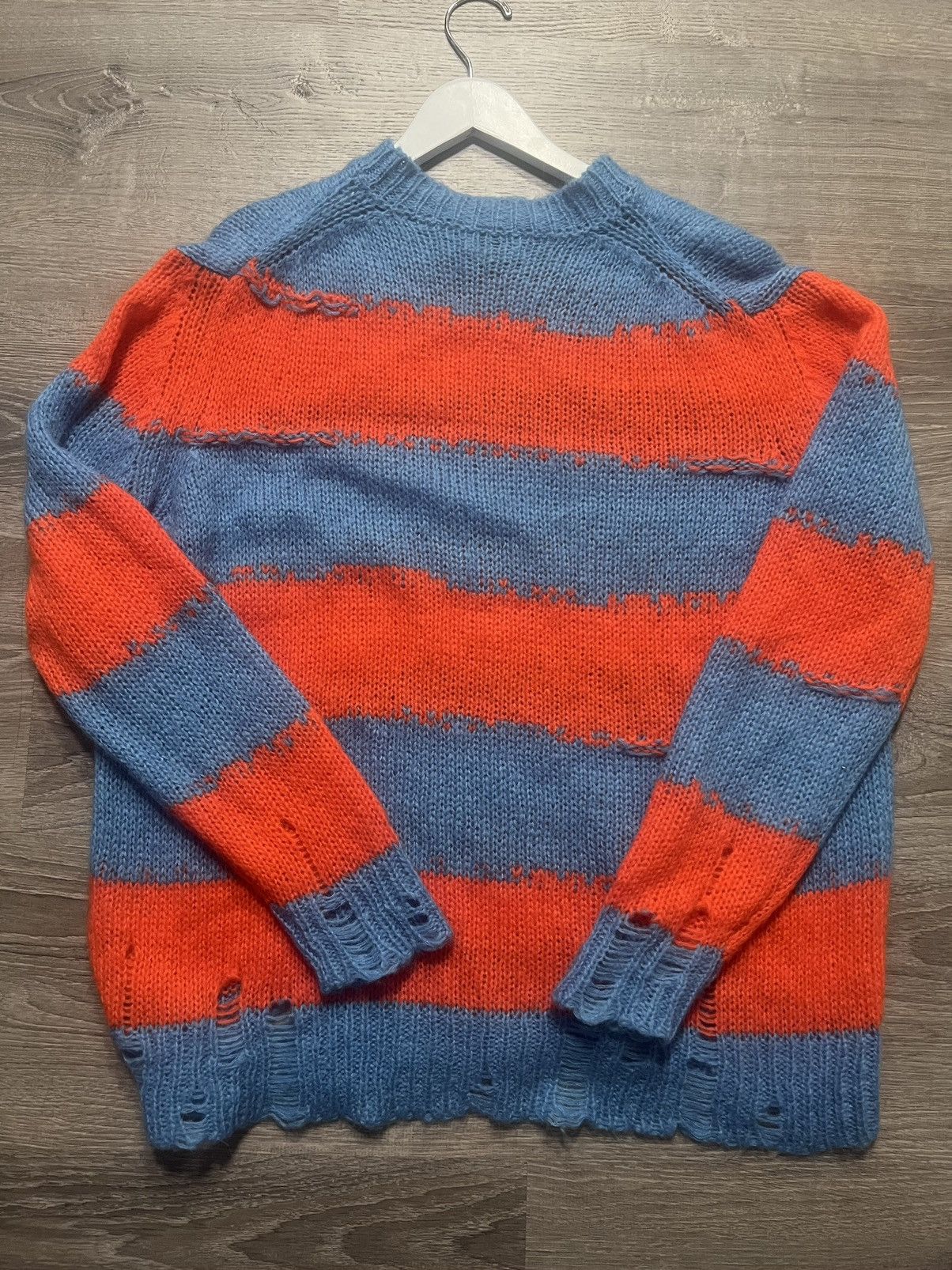 Acne Studios Acne Studios distressed sweater (Kurt Kobain) Size US L / EU 52-54 / 3 - 3 Thumbnail