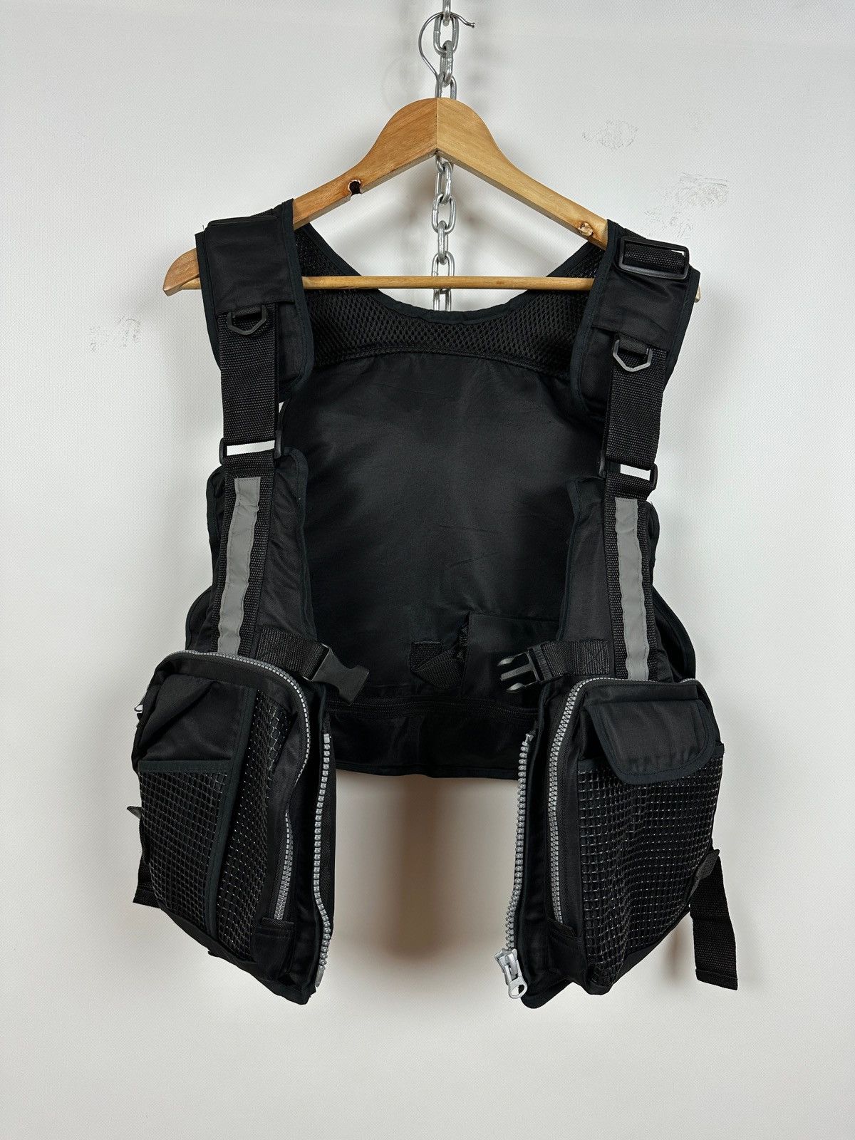 Japanese Brand Multipocket Cargo Utility Vest Y2K Size US XL / EU 56 / 4 - 13 Thumbnail