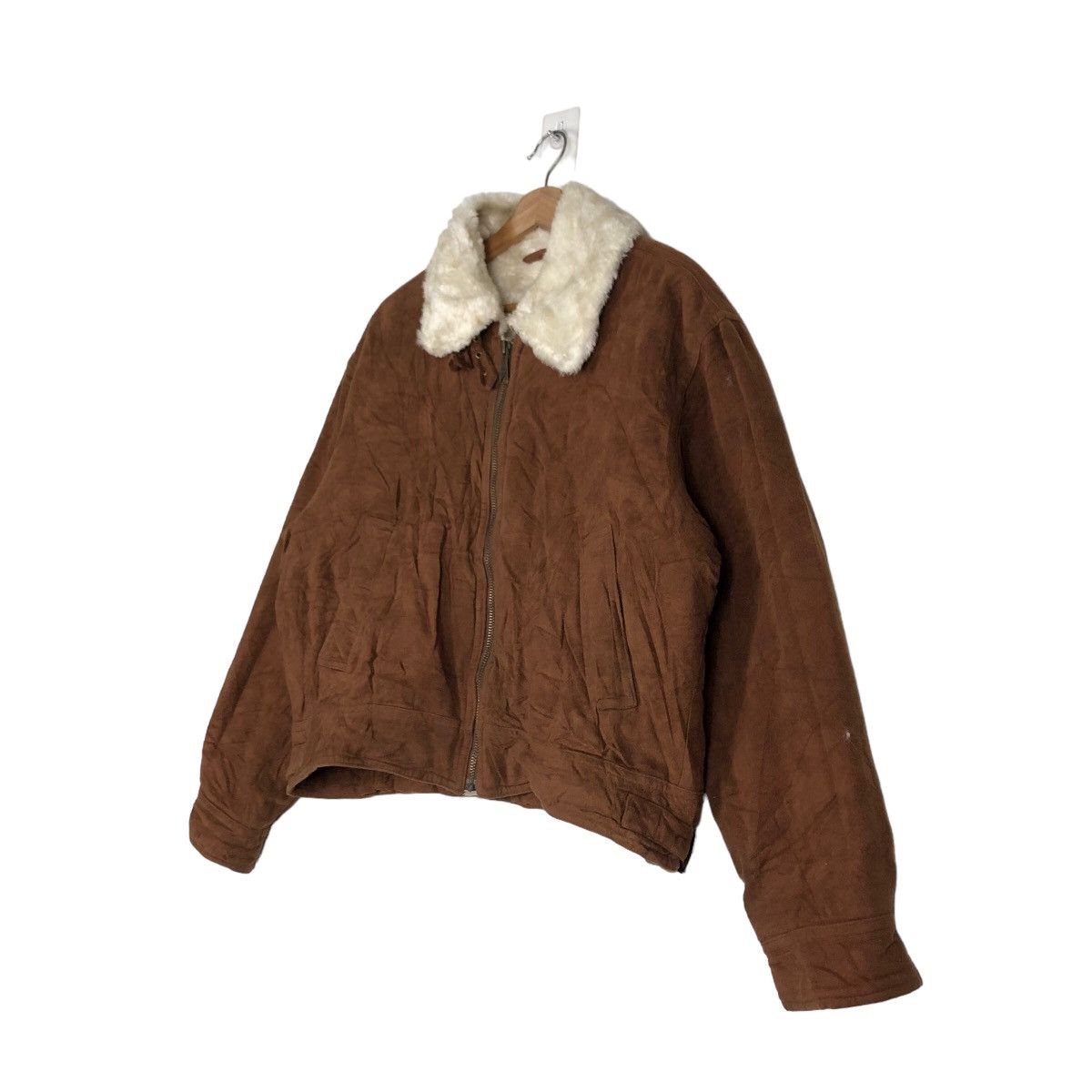 Japanese Brand 🔥80’s Vintage Cropped Genuine Leather Jacket Horse Powers Size US L / EU 52-54 / 3 - 2 Thumbnail