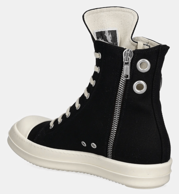 Rick Owens Drkshdw Rick Owens Drkshdw Ramones High Sneaks Size US 15 / EU 48 - 2 Thumbnail