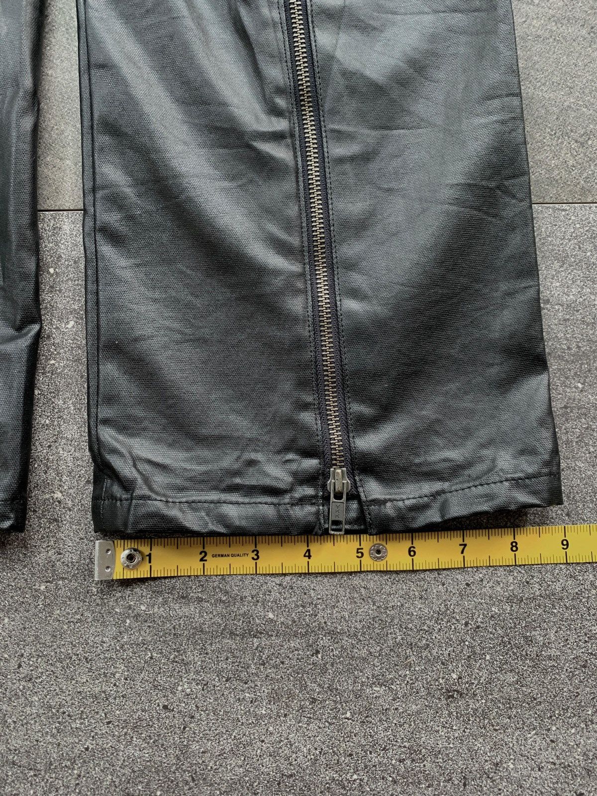 Yoshiyuki Konishi FREE TAX! Bondage Zippered Leather Flared Pants Size US 30 / EU 46 - 18 Thumbnail