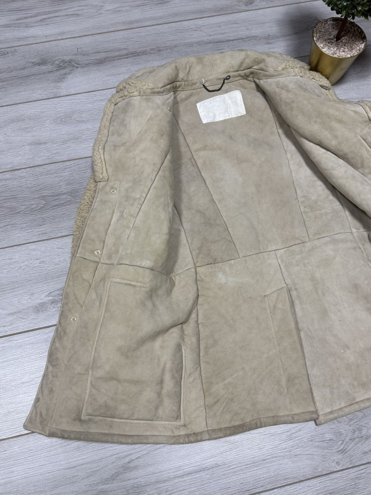 Maison Margiela Maison Margiela H&M reversed sheepskin leather coat jacket Size US S / EU 44-46 / 1 - 11 Thumbnail