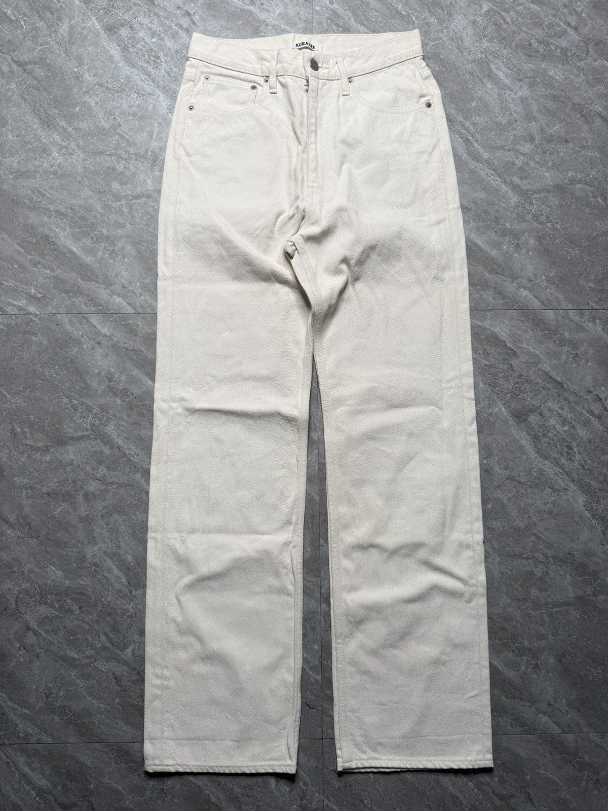 Auralee Auralee Hardtwist Denim 5P pants Size US 26 / EU 42 - 1 Thumbnail
