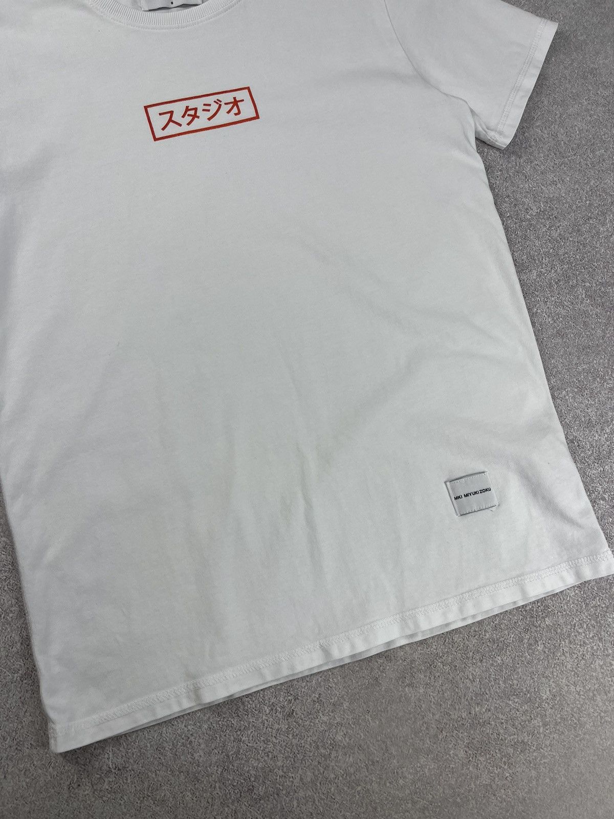 Japanese Brand × Mki Miyuki Zoku Mki Miyuki Zoku Logo T-Shirt Size US S / EU 44-46 / 1 - 2 Thumbnail