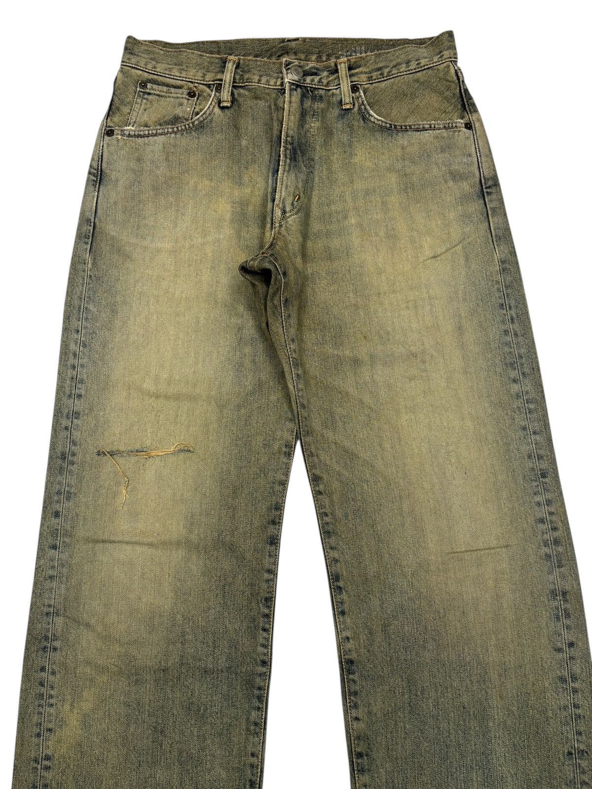 Kapital EDWIN LOOSE 445 Earthy Muddy Wash Baggy Jeans Size US 32 / EU 48 - 5 Thumbnail