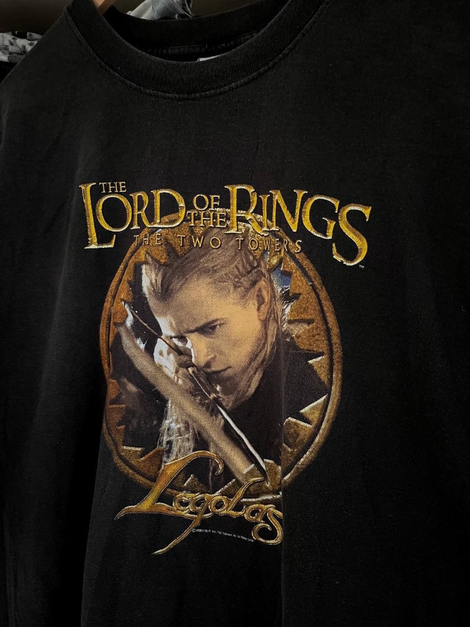 Vintage Lord Of The Rings Vintage 2002 Legolas Two Towers Tee Size US L / EU 52-54 / 3 - 2 Thumbnail