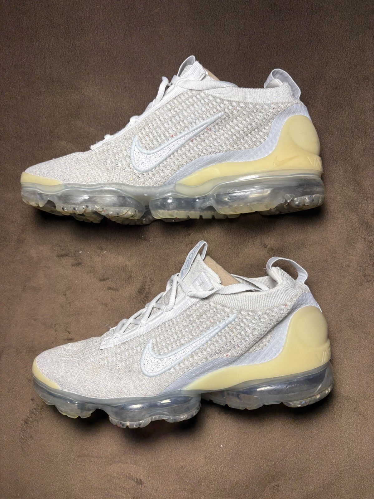 Nike Nike Air VaporMax Flyknit Grey Sneakers - Size Women’s 7.5 ☁️ Size US 7.5 / IT 37.5 - 2 Thumbnail