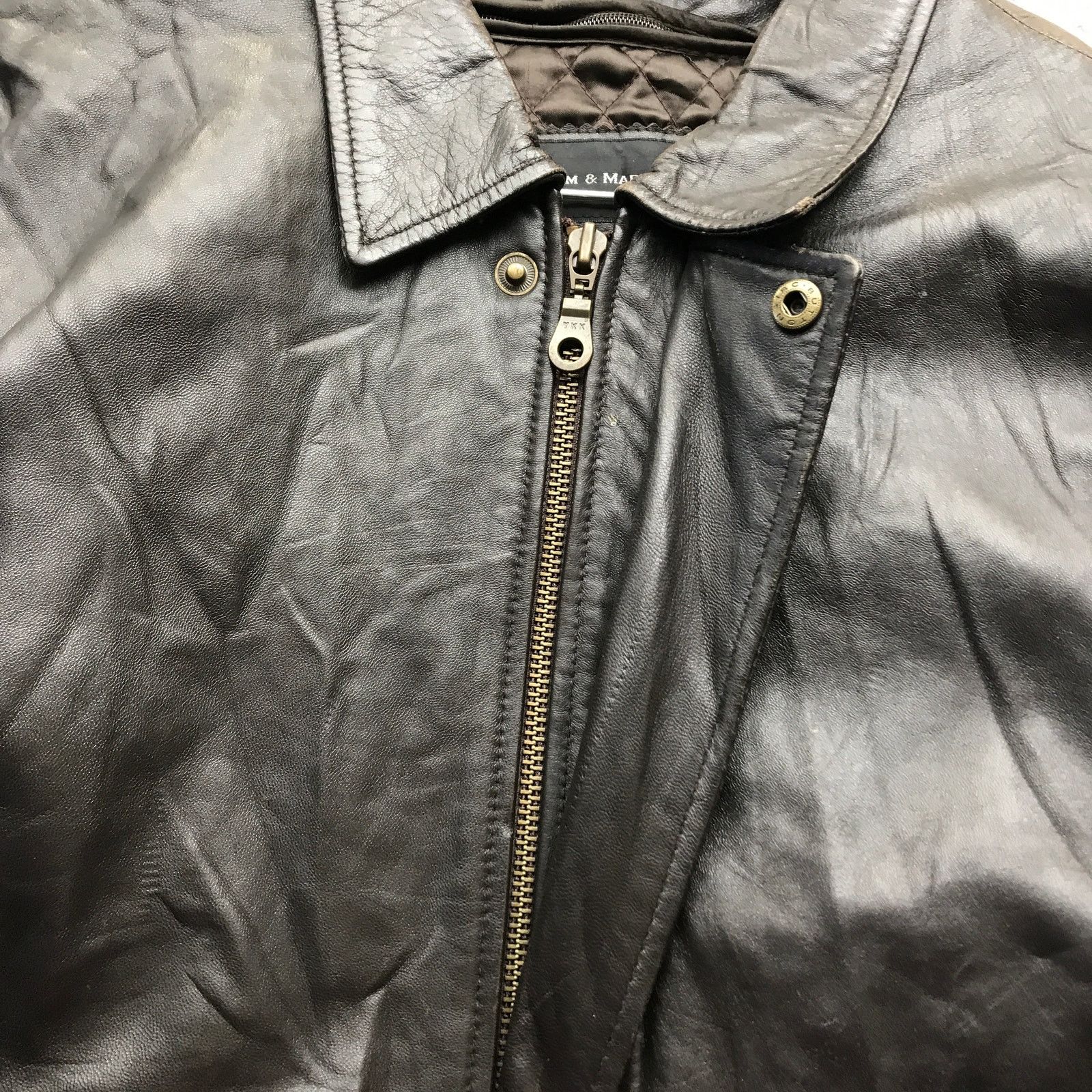 Other Jim & Mary Lou Thinsulate Ultra Leather Jacket Men XL Black Size US XL / EU 56 / 4 - 8 Thumbnail