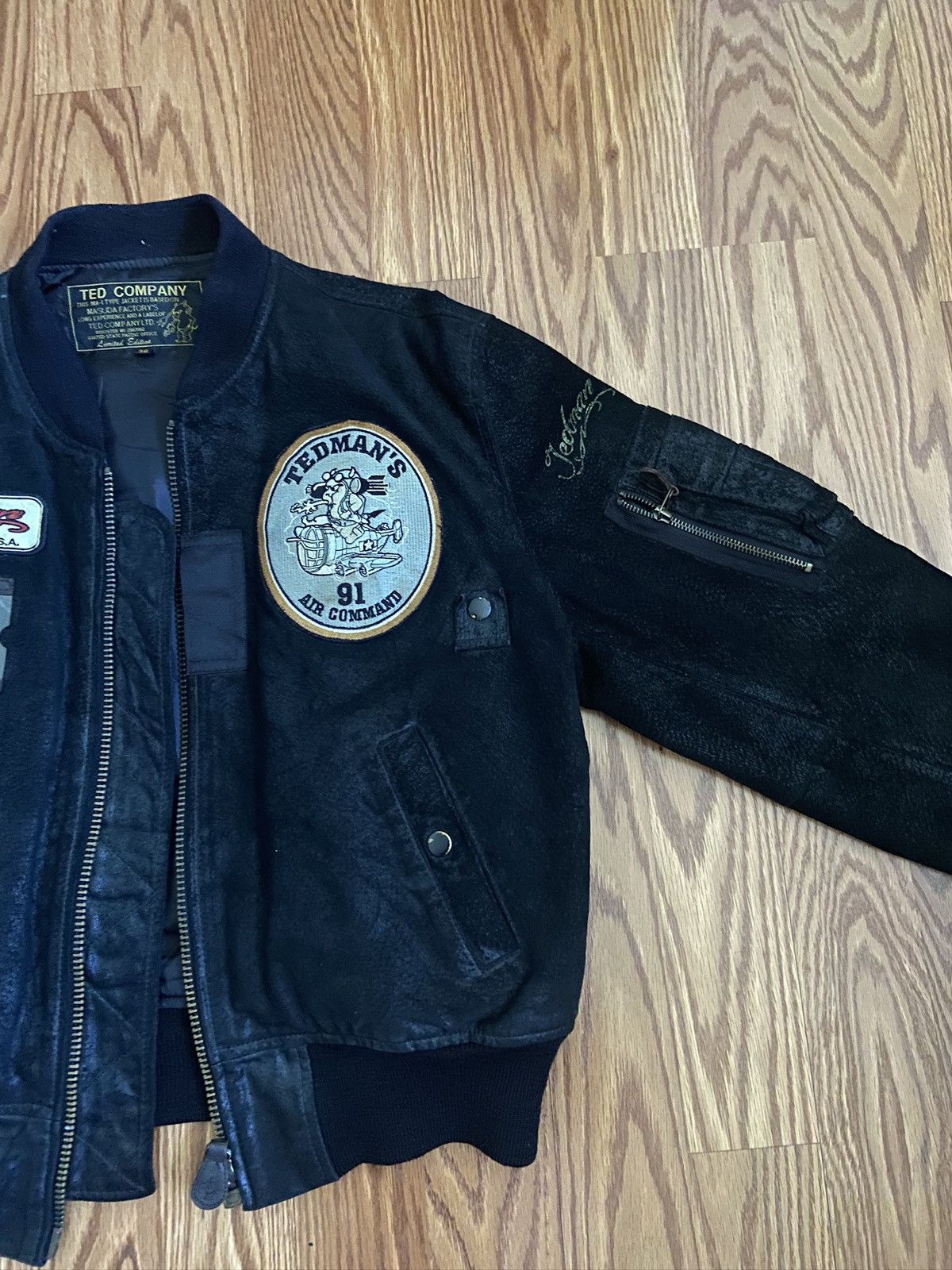 Tedman Vintage Tedman Bomber Jacket Rare Size US L / EU 52-54 / 3 - 2 Thumbnail