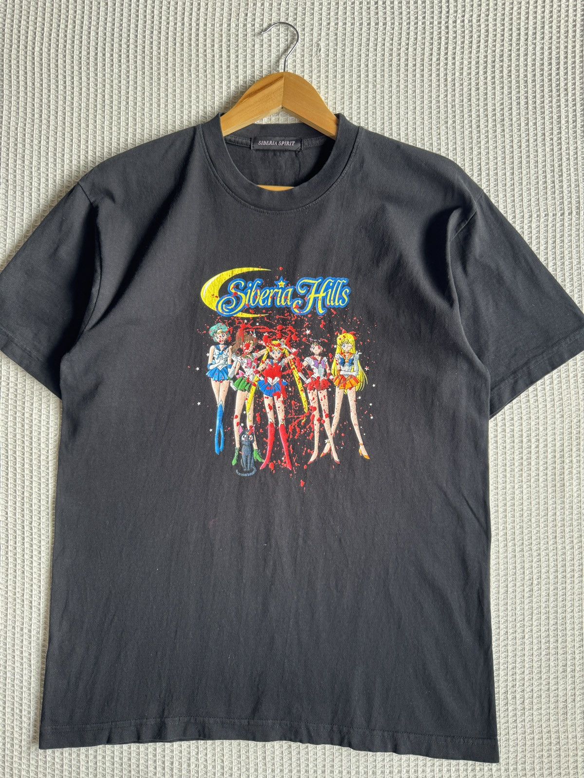 Siberia Hills Last Drop🔥Siberia Hills Death Sailor Moon ERD GRUNGE TEE Size US L / EU 52-54 / 3 - 1 Thumbnail
