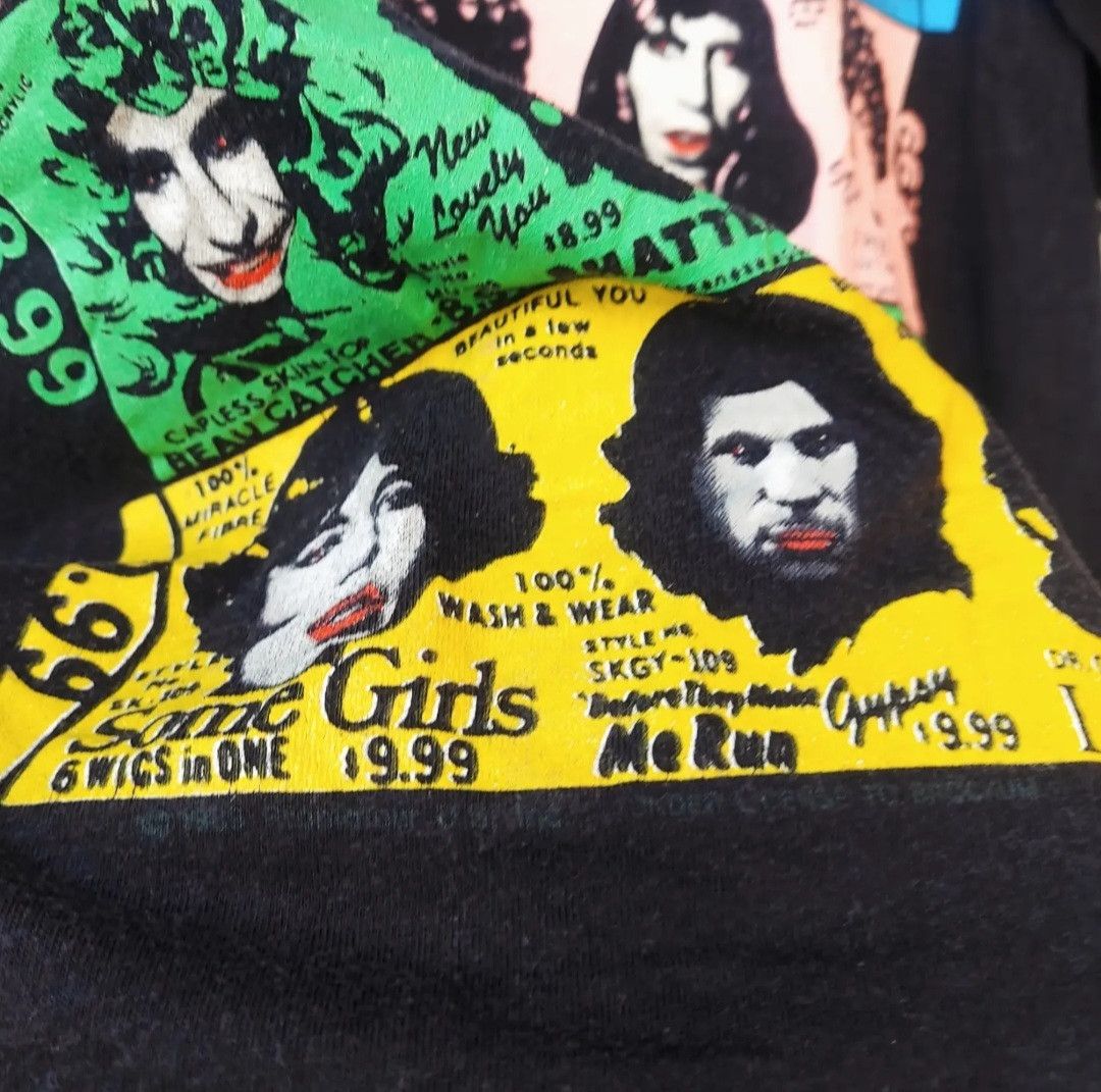 Band Tees Rare Find🔥 Vtg 80s The Rolling Stones Some Girls Tshirt Size US L / EU 52-54 / 3 - 5 Thumbnail