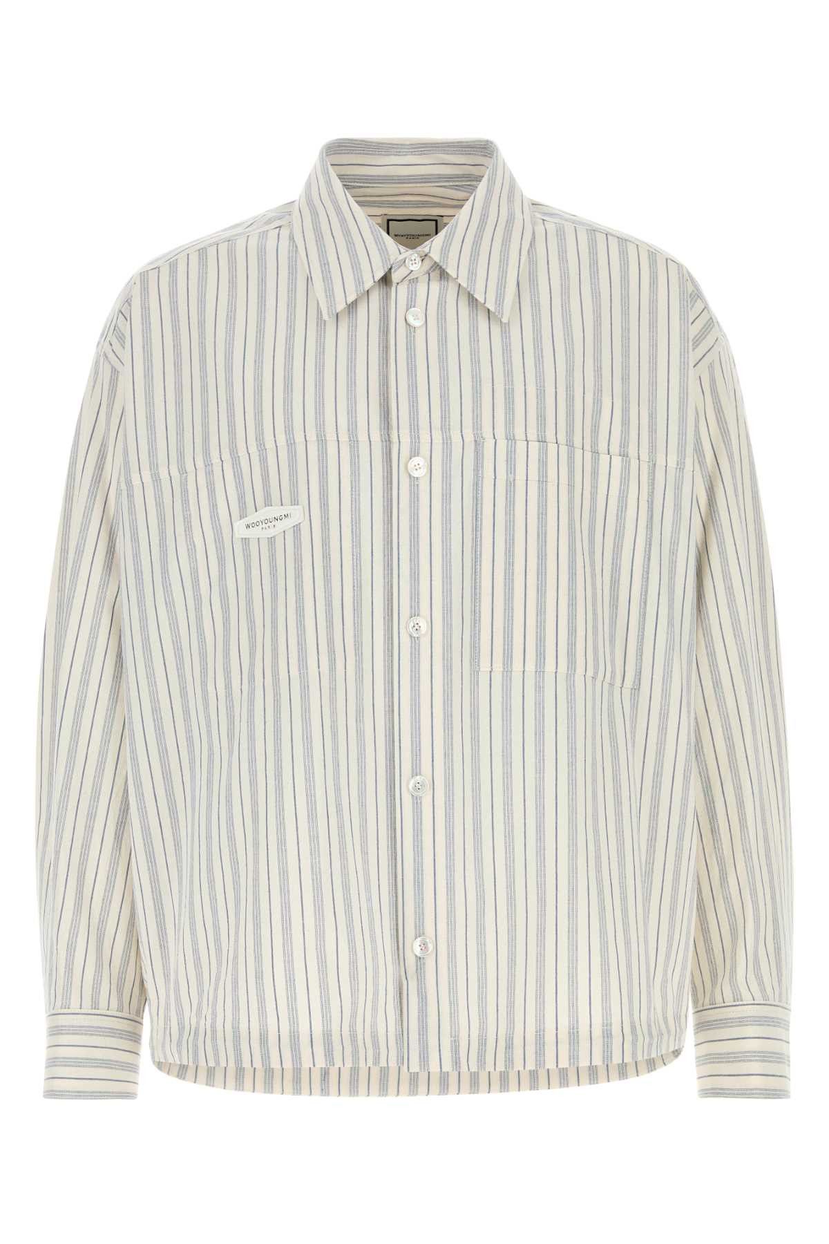 Wooyoungmi Embroidered Cotton Shirt Size US L / EU 52-54 / 3 - 1 Thumbnail