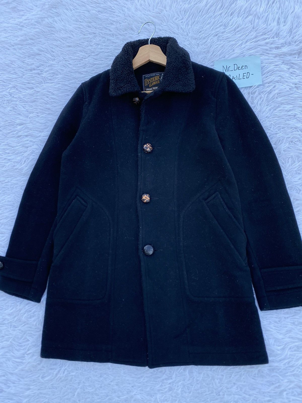 Hysteric Glamour Rare Hysteric Glamour Long Wool Jacket Size US M / EU 48-50 / 2 - 6 Thumbnail