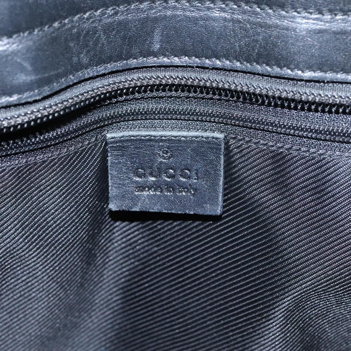 Gucci GUCCI GG Canvas Hand Bag Black Size ONE SIZE - 14 Thumbnail