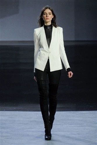 Helmut Lang helmut lang Embossed wool suit jacket 2504-Nextarrow Size US XS / EU 42 / 0 - 2 Thumbnail