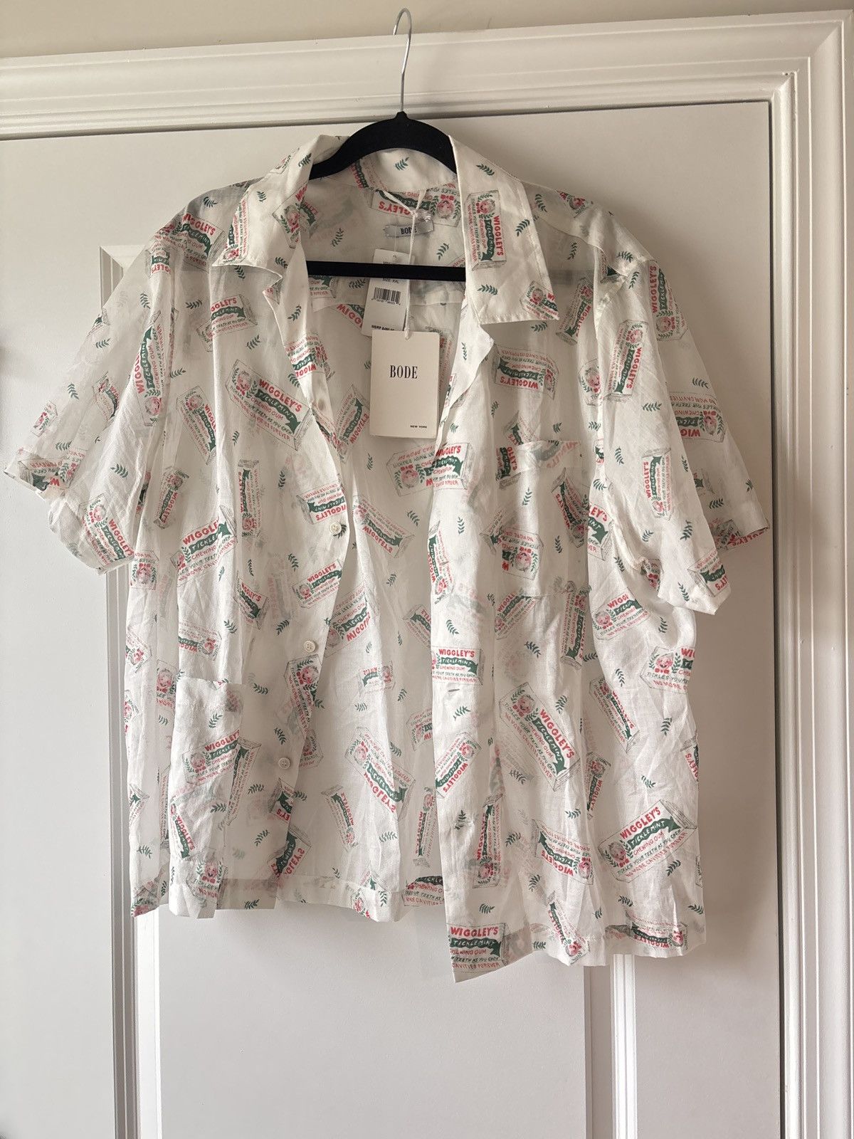 Bode Wiggley Print Shirt