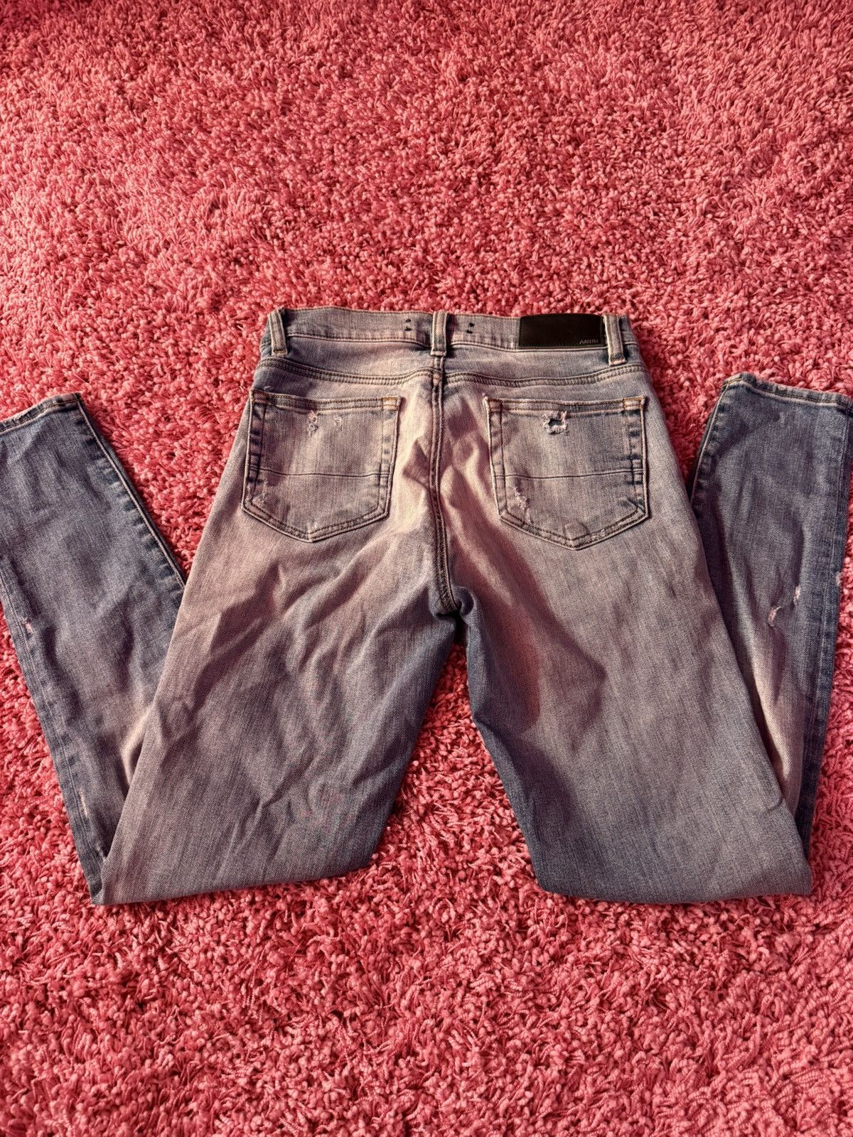 Amiri AMIRI skinny blue jeans Women's size 26 Size 26" / US 2 / IT 38 - 2 Thumbnail