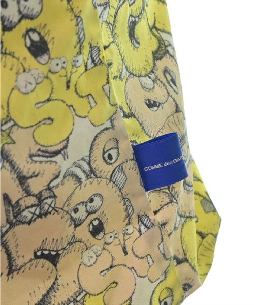 Comme des Garcons SHIRT Bag Logo Pattern Polyester Yellow Size ONE SIZE - 5 Thumbnail