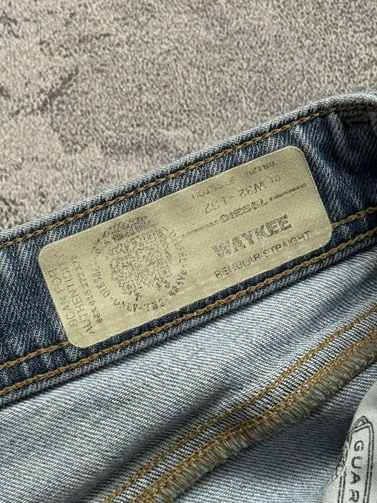 Diesel × Vintage Diesel 32/32 Waykee straight denim pant trouser Jean chino Size US 32 / EU 48 - 13 Thumbnail