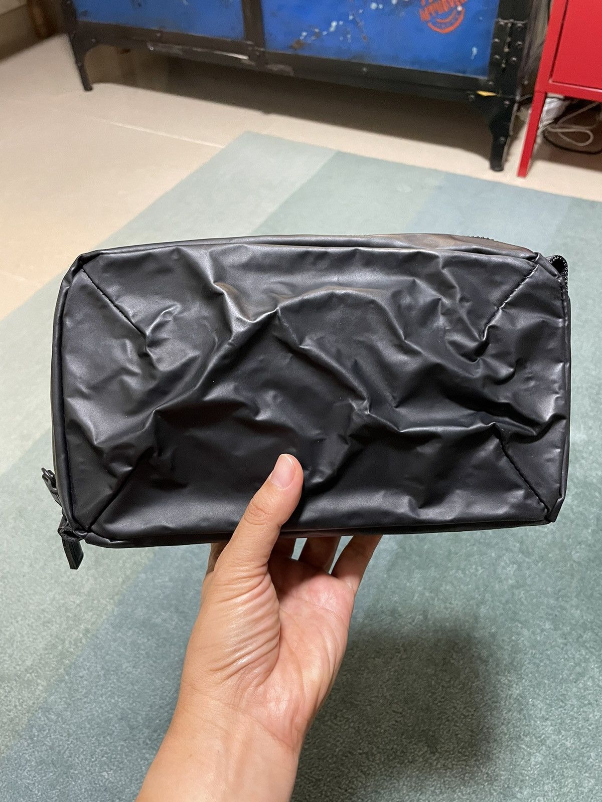 Issey Miyake Issey Miyake Wrinkled Clutch Bag FW17 Black Size ONE SIZE - 1 Thumbnail