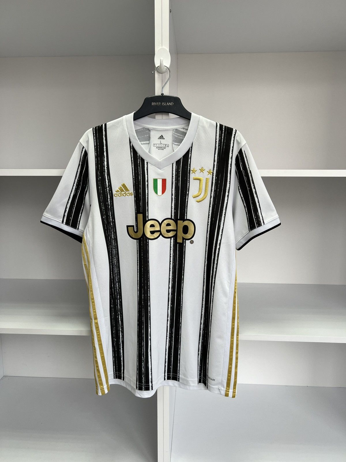 Adidas × Vintage JUVENTUS 2020 2021 HOME SHIRT FOOTBALL SOCCER JERSEY Size US L / EU 52-54 / 3 - 1 Thumbnail