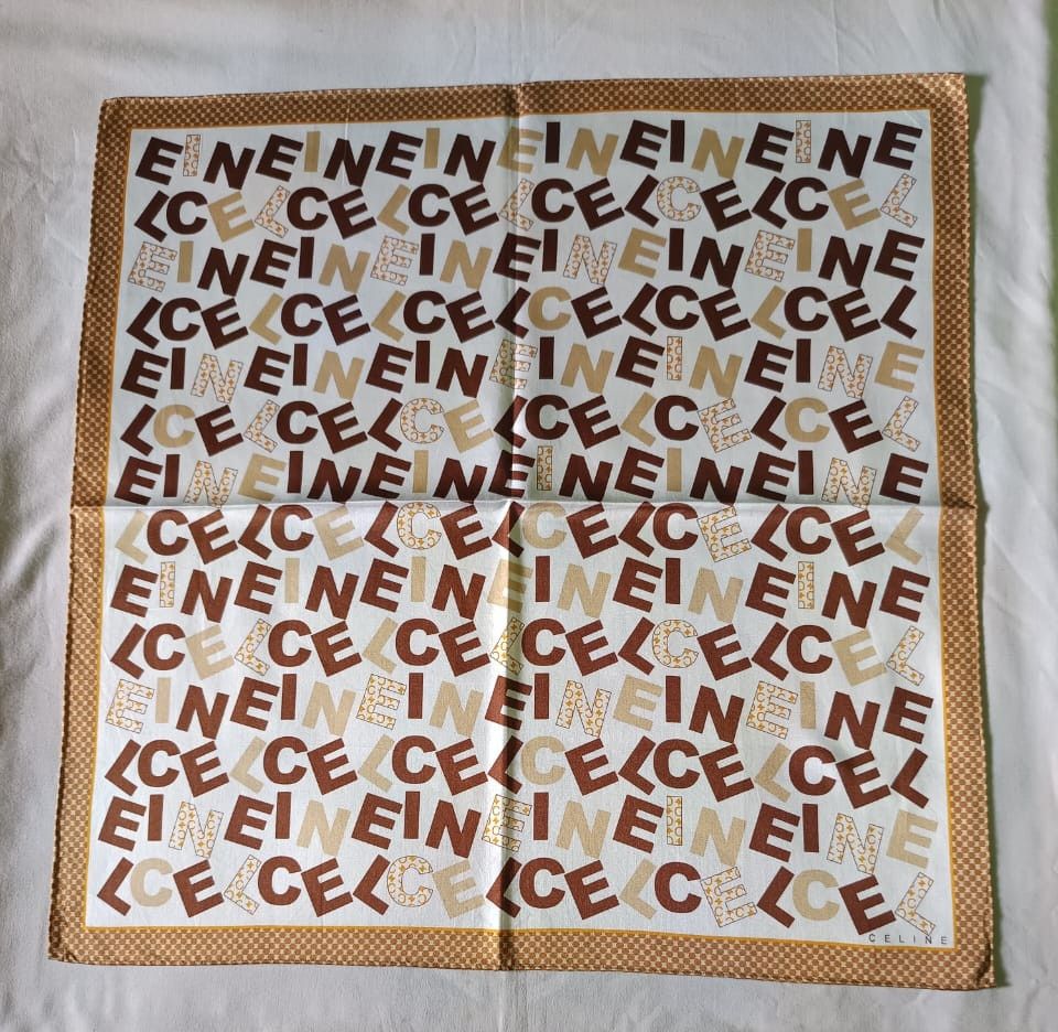 Celine Celine Handkerchief Size ONE SIZE - 2 Thumbnail