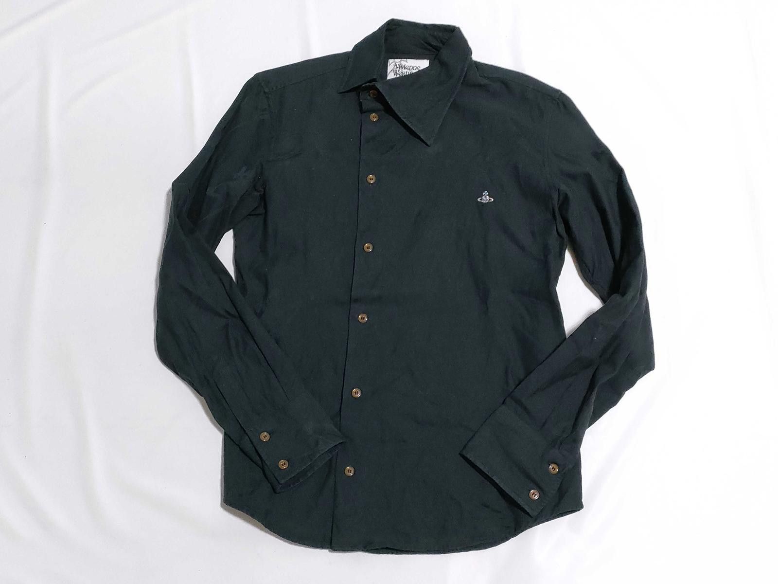 Vivienne Westwood Vivienne Westwood Black Button Up Shirt Size US M / EU 48-50 / 2 - 1 Thumbnail