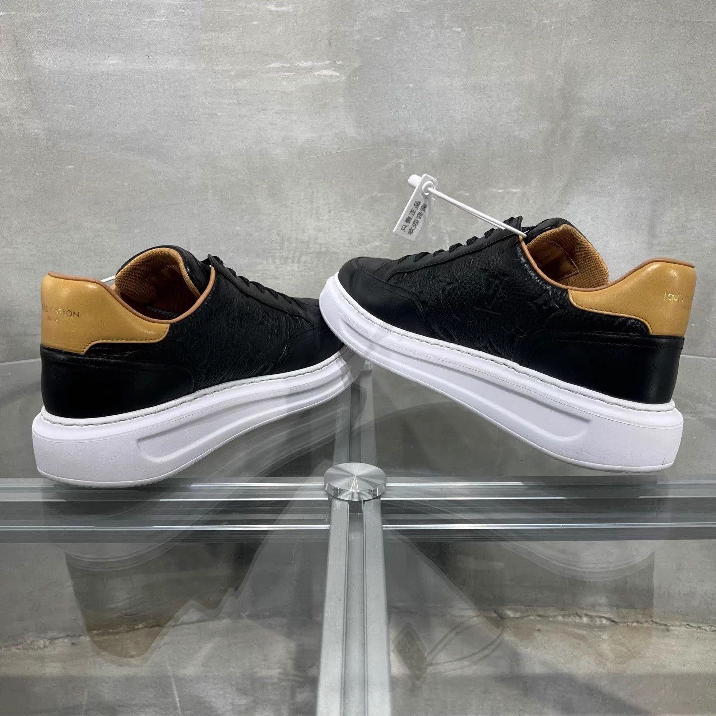 Louis Vuitton LV Beverly Hills embossed skate shoes Black UK7/41 Size US 7.5 / EU 40-41 - 5 Thumbnail