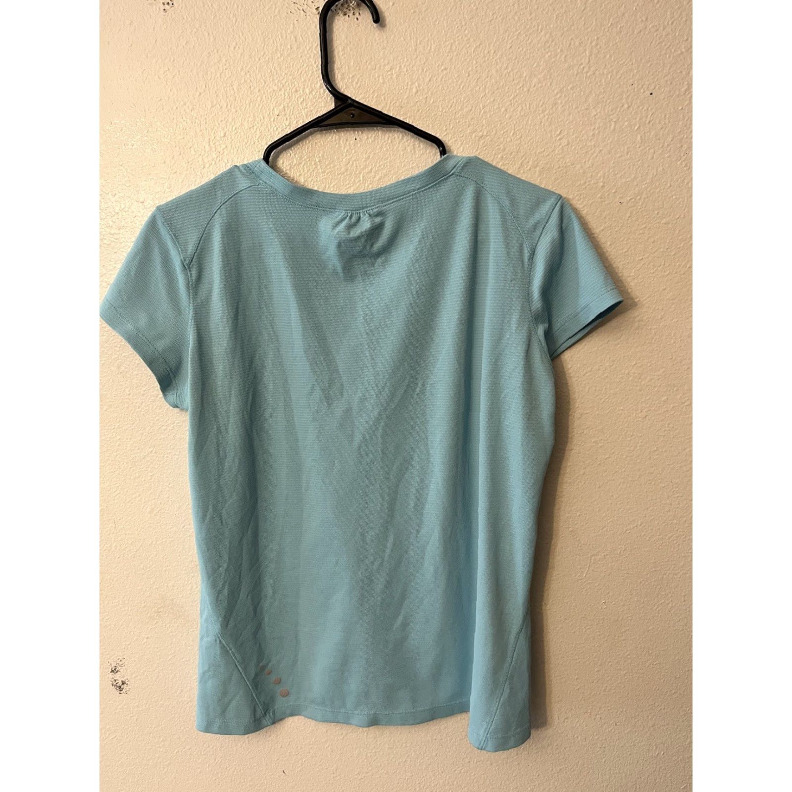 Vintage L.L. Bean Women’s Athletic Top Large Light Blue Polyester Size L / US 10 / IT 46 - 3 Thumbnail