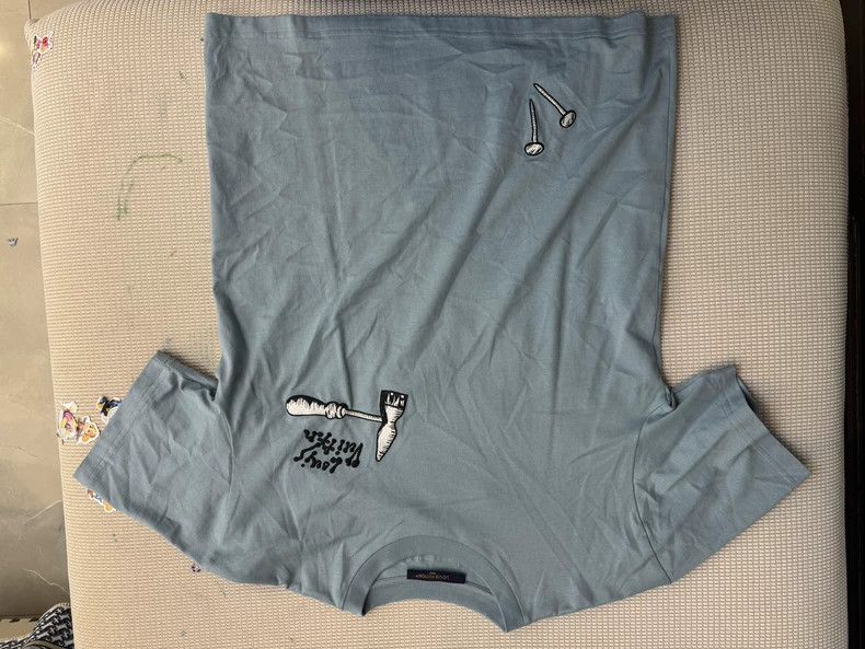 Louis Vuitton Louis Vuitton Tool Embroidered Short Sleeve T-Shirt 2502-Ne Size US S / EU 44-46 / 1 - 1 Thumbnail