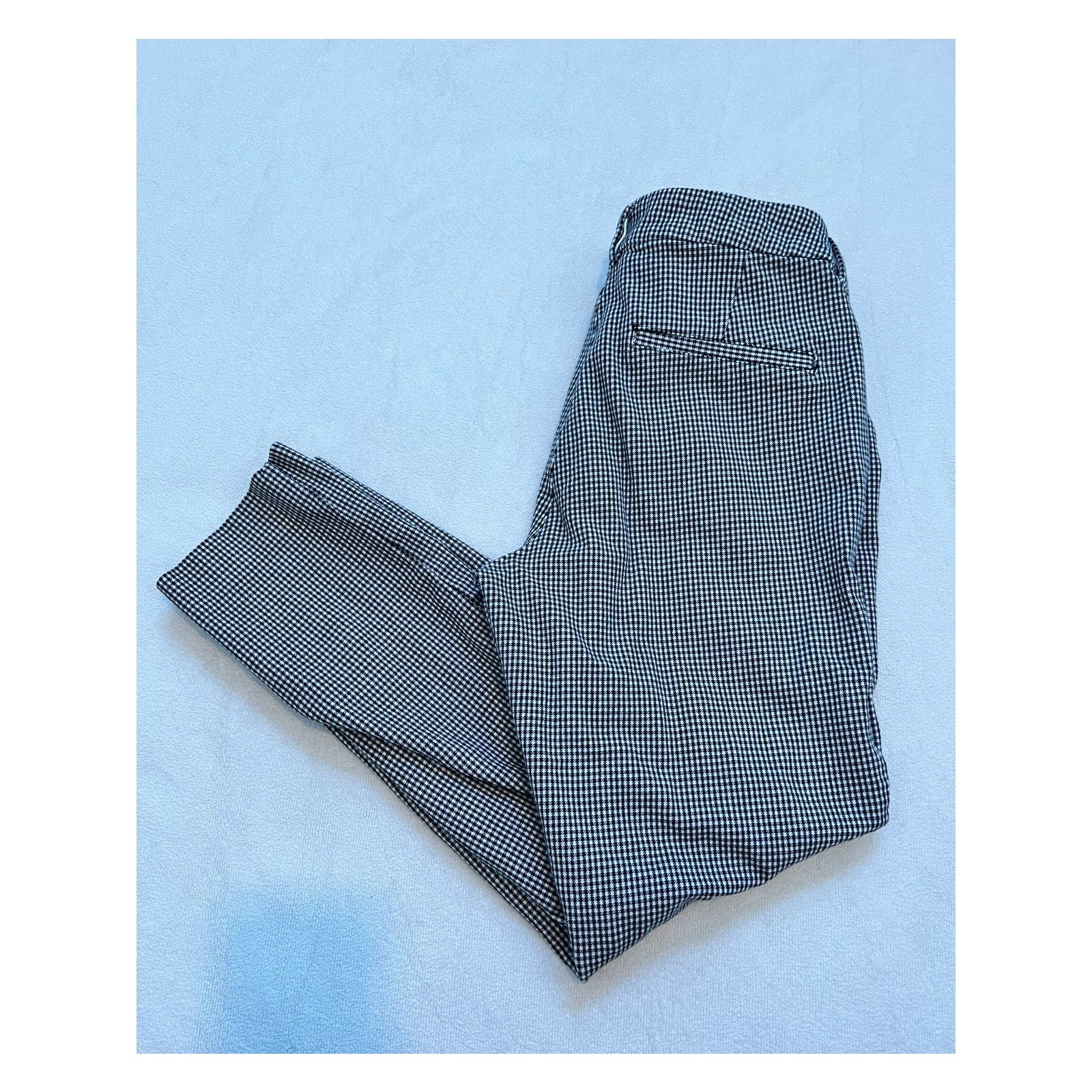 Old Navy Old Navy Pixie High Rise Houndstooth Chino Pants Size 4 Size 27" / US 4 / IT 40 - 9 Thumbnail