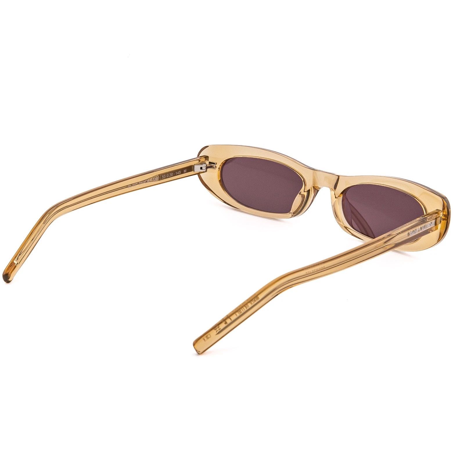 Yves Saint Laurent SAINT LAURENT SHADE SL 557 SL557 Yellow Violet Narrow 007 Size ONE SIZE - 2 Thumbnail