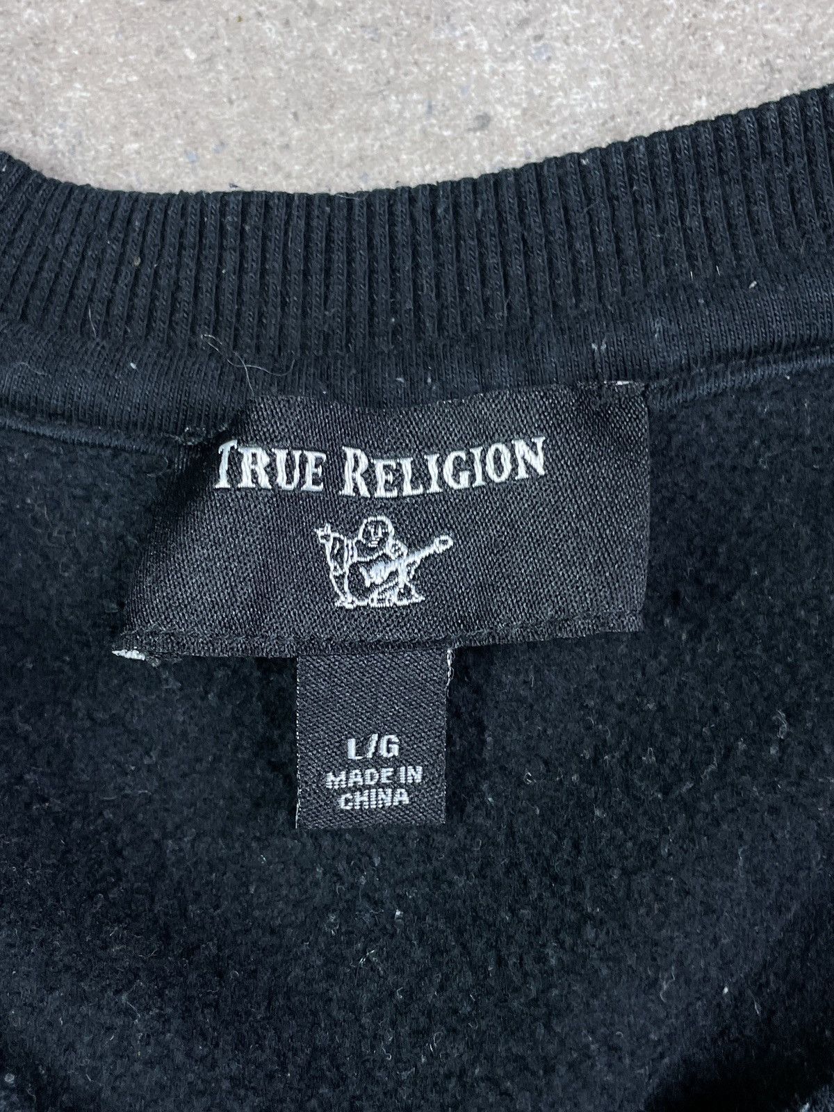 True Religion × Vintage Vintage Y2K True Religion big logo swag drip Sweatshirt Size US L / EU 52-54 / 3 - 3 Thumbnail