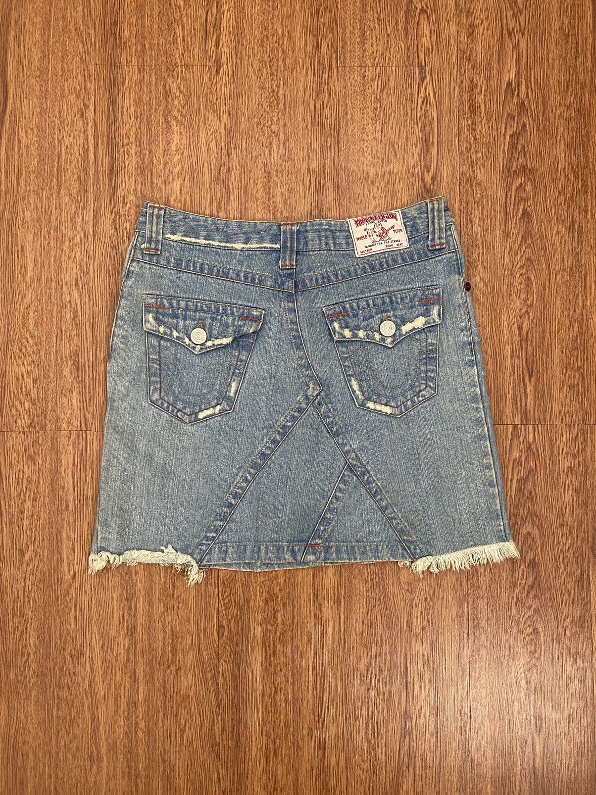 True Religion Vintage True Religion mini skirt Size 28" / US 6 / IT 42 - 1 Thumbnail