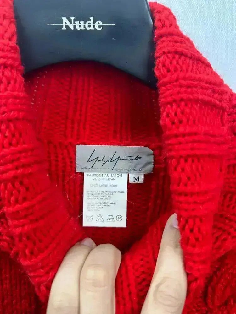 Yohji Yamamoto Yohji Yamamoto Early Period High Neck Knitwear Sweater Size US M / EU 48-50 / 2 - 3 Thumbnail