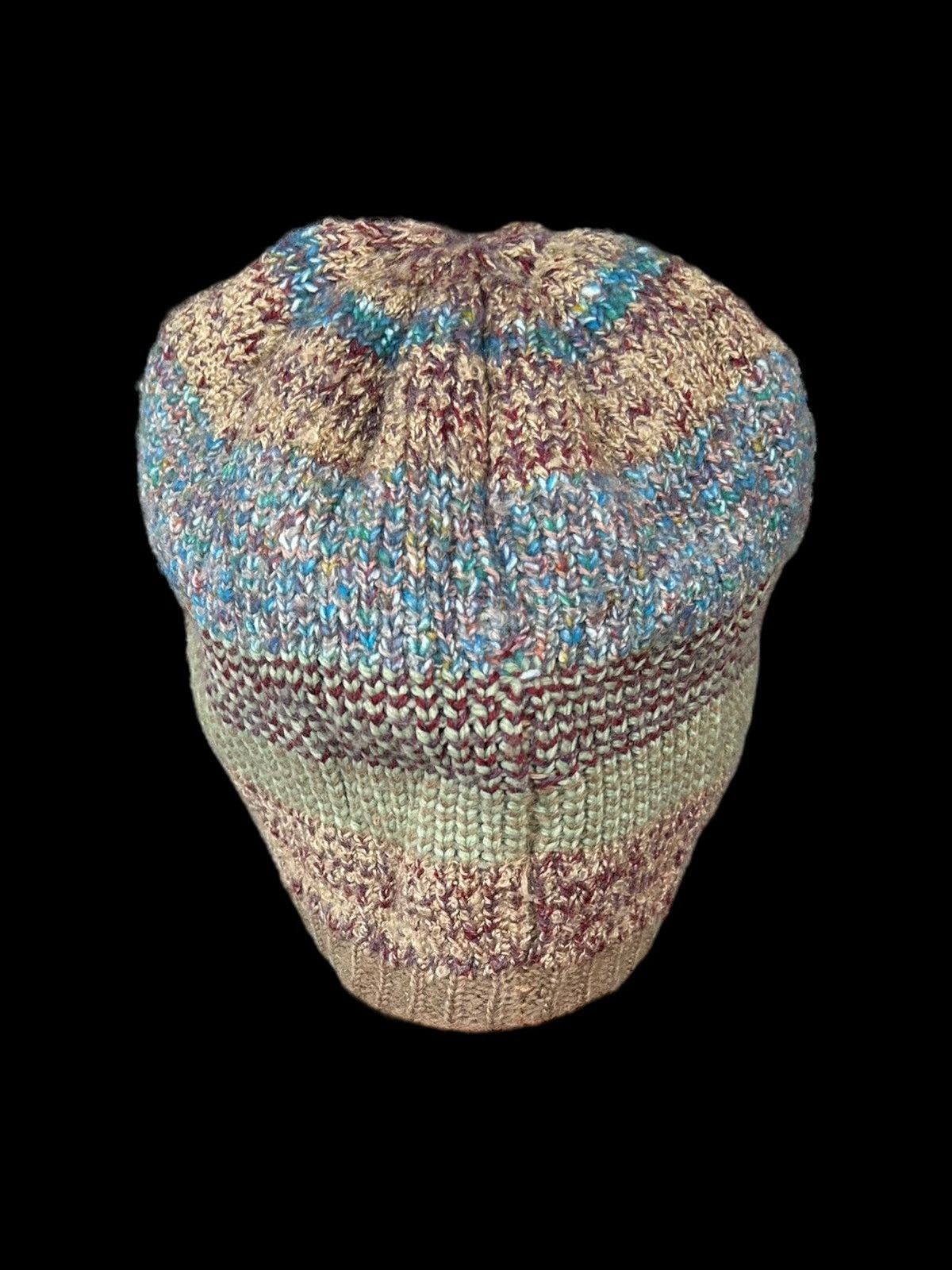 Japanese Brand × Kapital × Vintage Crochet Knitted Handmade Beanie Hats Size ONE SIZE - 3 Thumbnail