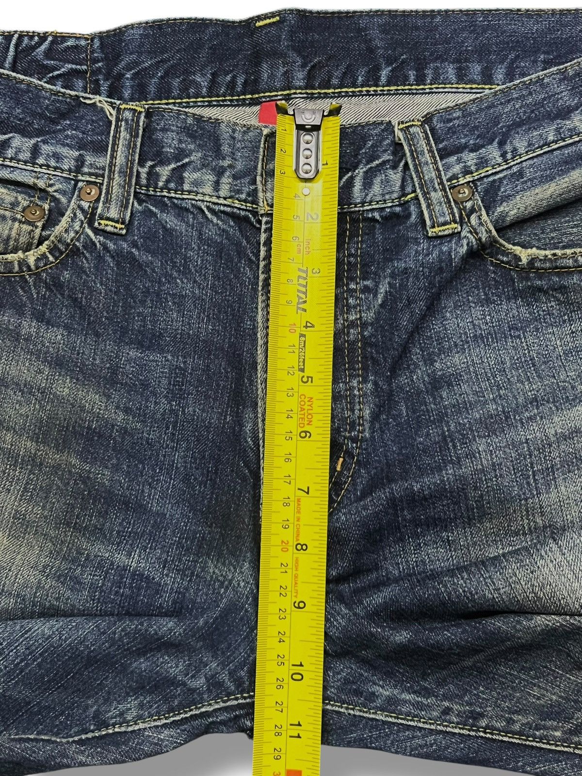 Uniqlo Vintage Uniqlo UJ S002 Japan - Faded Mud Wash Jeans Size US 33 - 17 Thumbnail
