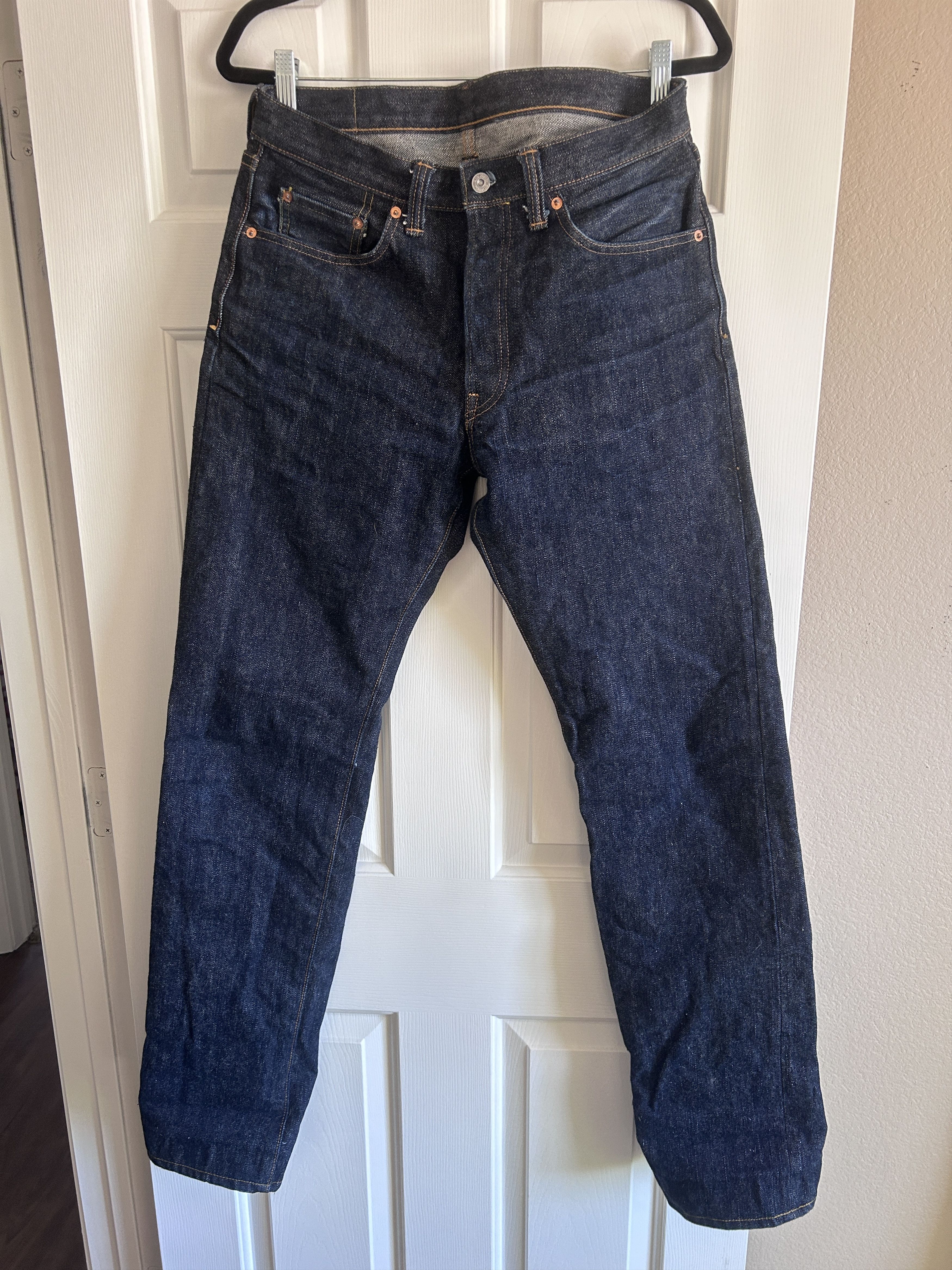 むい Samurai Jeans SAMURAI S511XX19OZII KIWAMI 19OZ INDIGO DENIM | Grailed