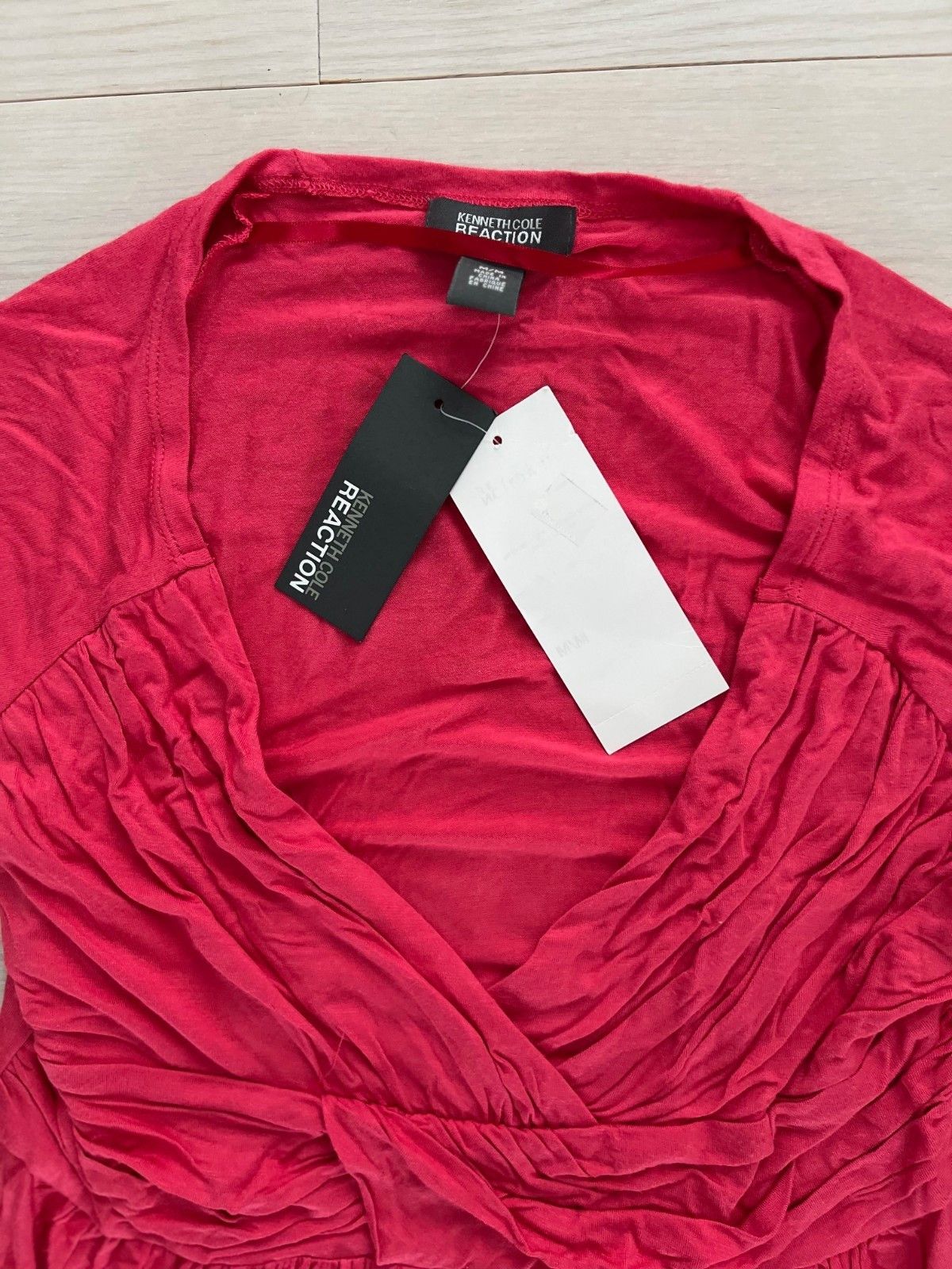 Kenneth Cole Kenneth Cole Reaction Empire Waist Top Coral ( M ) Size M / US 6-8 / IT 42-44 - 2 Thumbnail