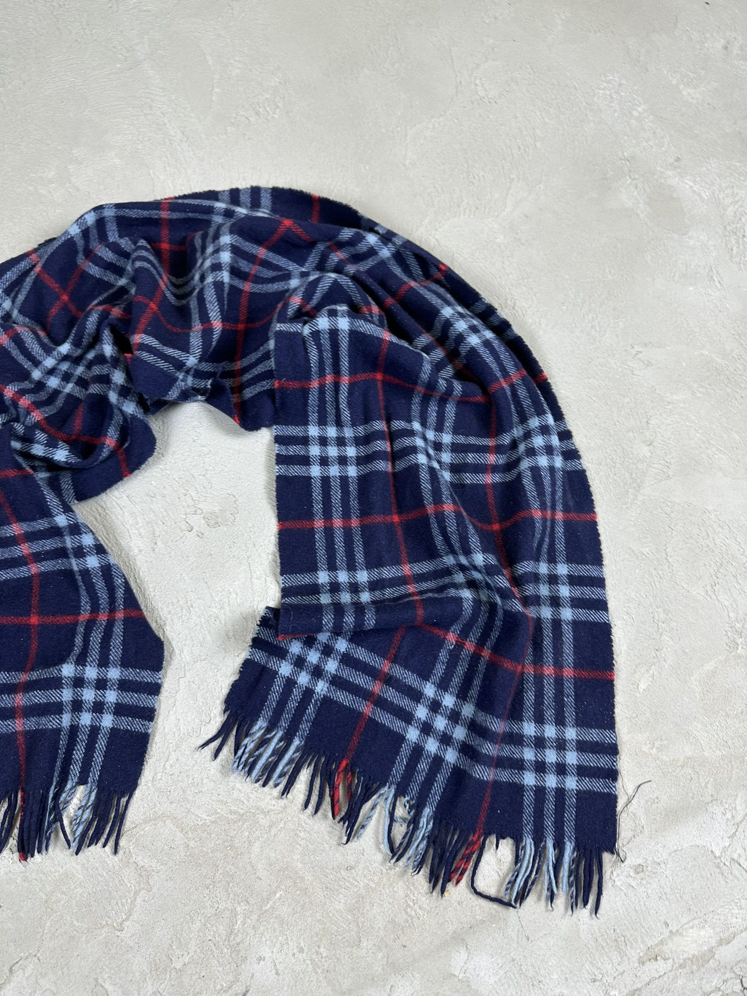 Burberry Vintage Burberrys Cashmere Novacheck Scarf Size ONE SIZE - 7 Thumbnail