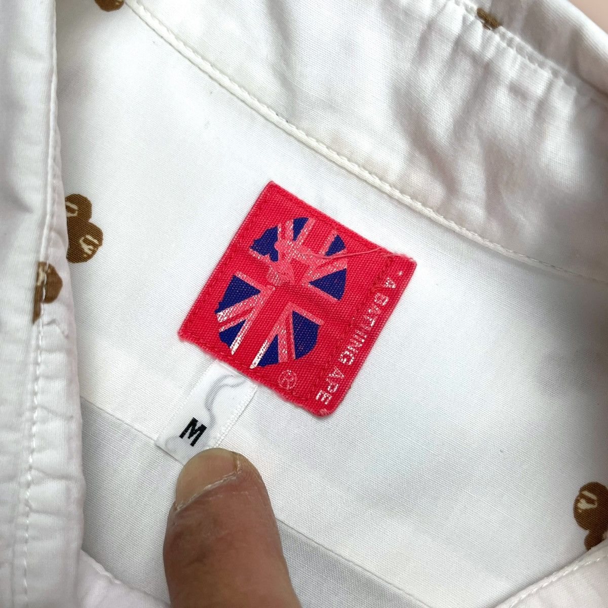 Bape OG2000's Bape Double Ape Head Button-up shirt Size US M / EU 48-50 / 2 - 13 Thumbnail