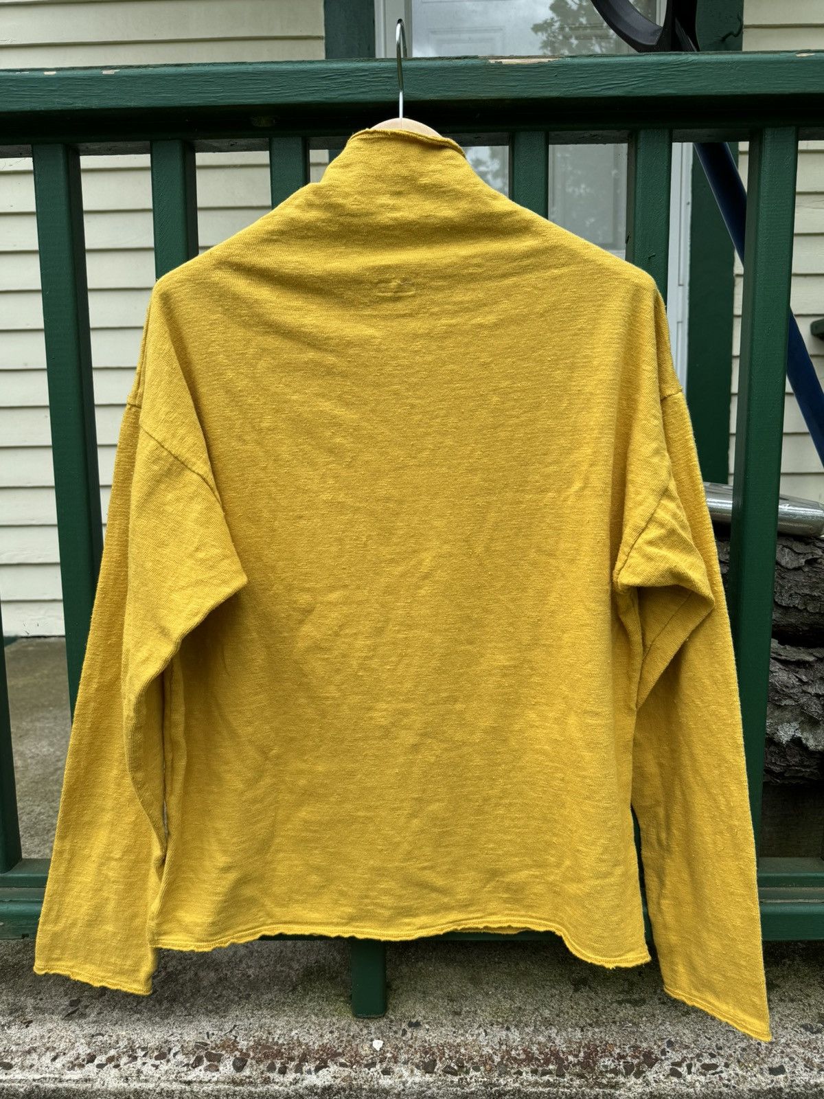 Kapital Kapital Amuse Knit Gandhi LS T-shirt Yellow Size 3 NWT Size US M / EU 48-50 / 2 - 2 Thumbnail